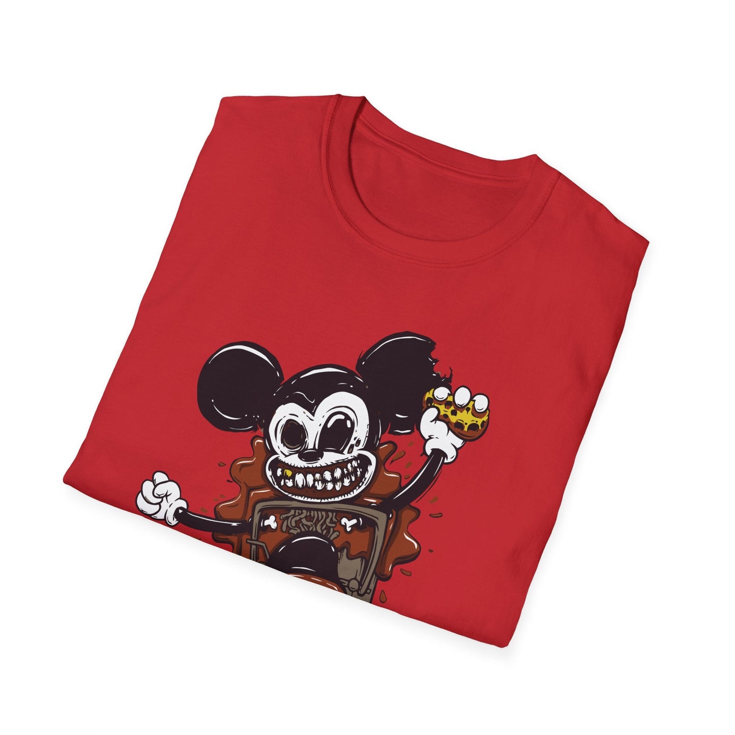 Cartoon T Shirt Animation Tee Unisex Gildan Softstyle 64000 100 Percent Cotton Comfort