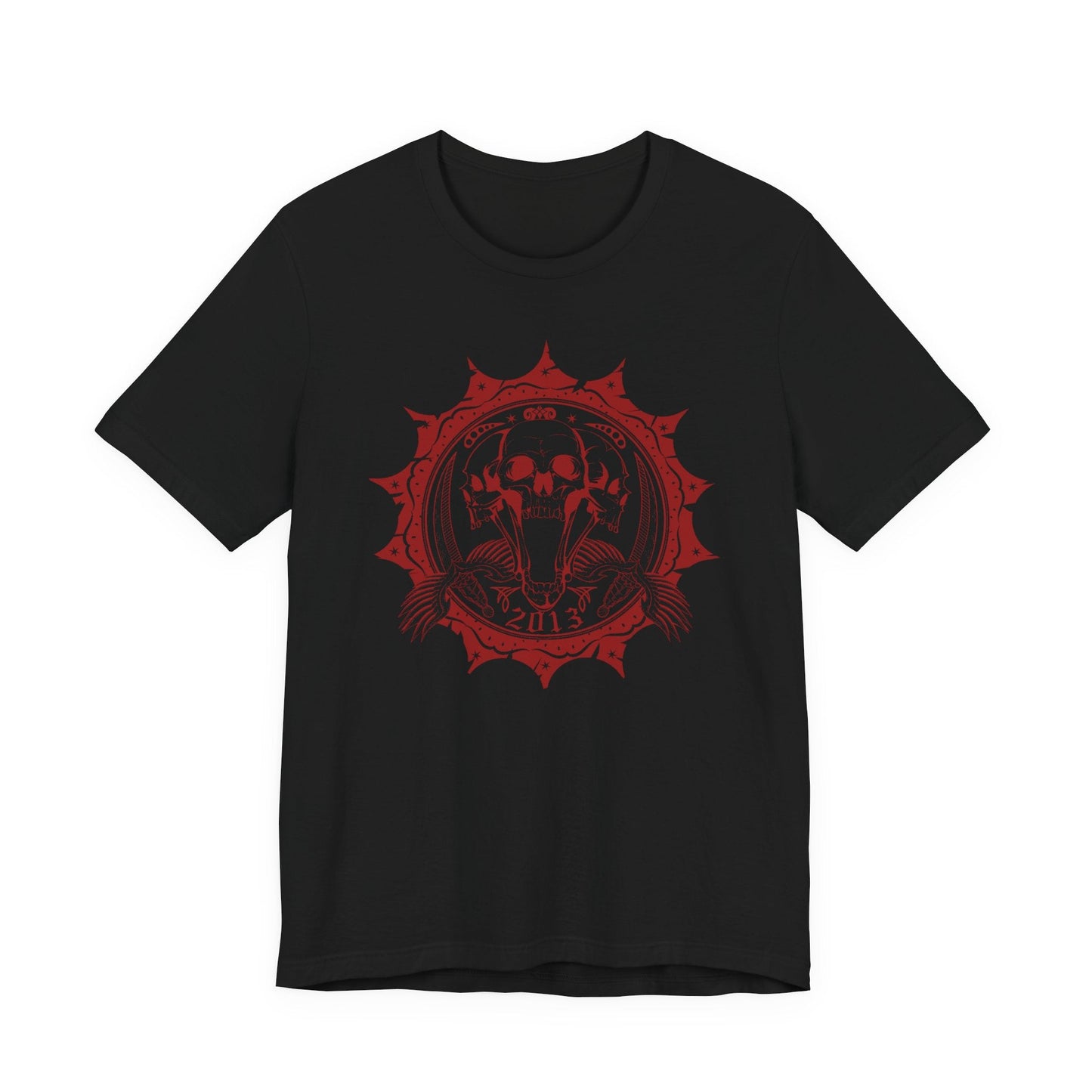 Skull Elephant Mandala Tee Boho Skull Graphic Shirt Art-51