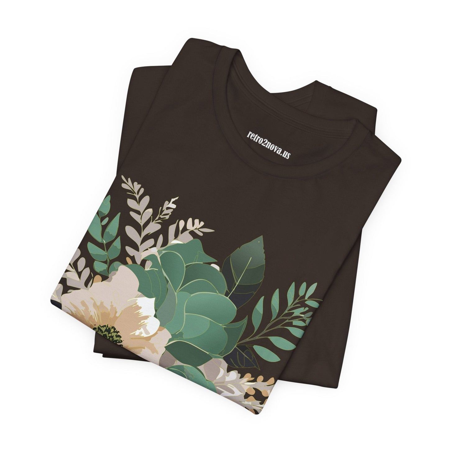 Flowers Shirt Floral Shirt Unisex Jersey Short Sleeve Tee From Flowers Collection Retro2Nova