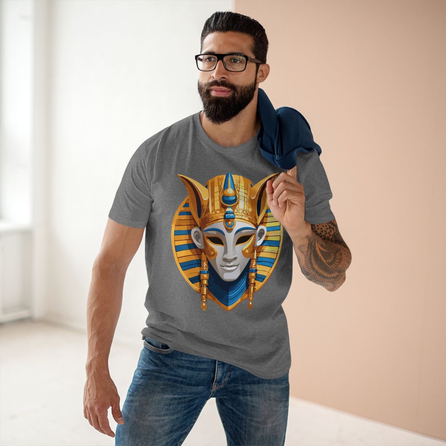 Mask Graphic Unisex 100 Cotton Staple Tee 28