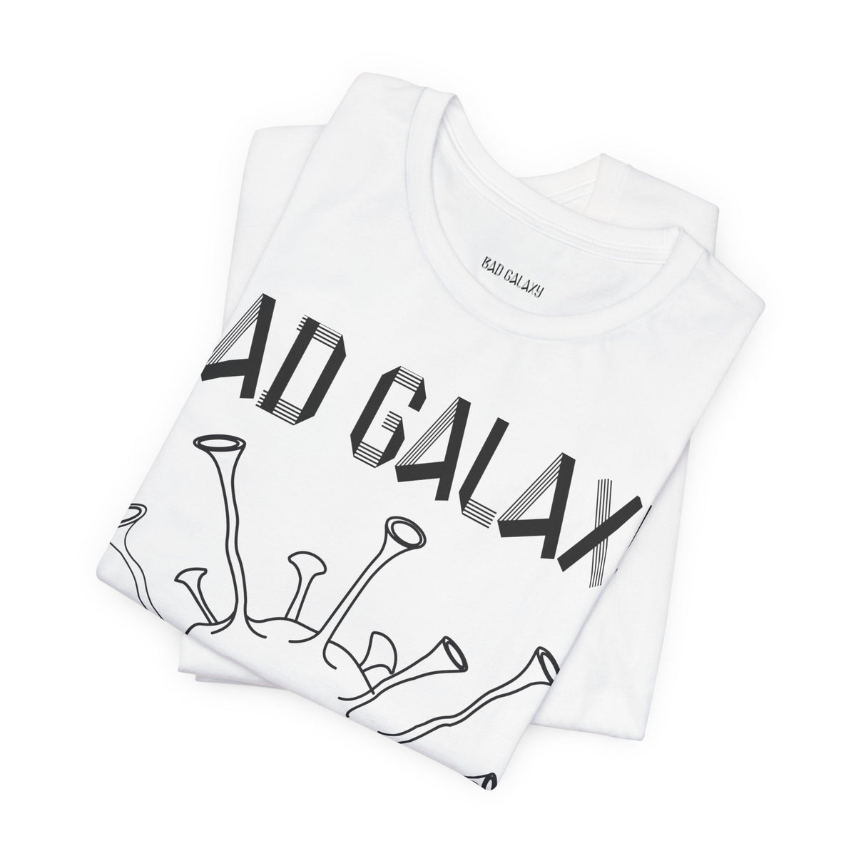 Alien Graphic Unisex Cotton Bella+Canvas Tee with Art Design b54
