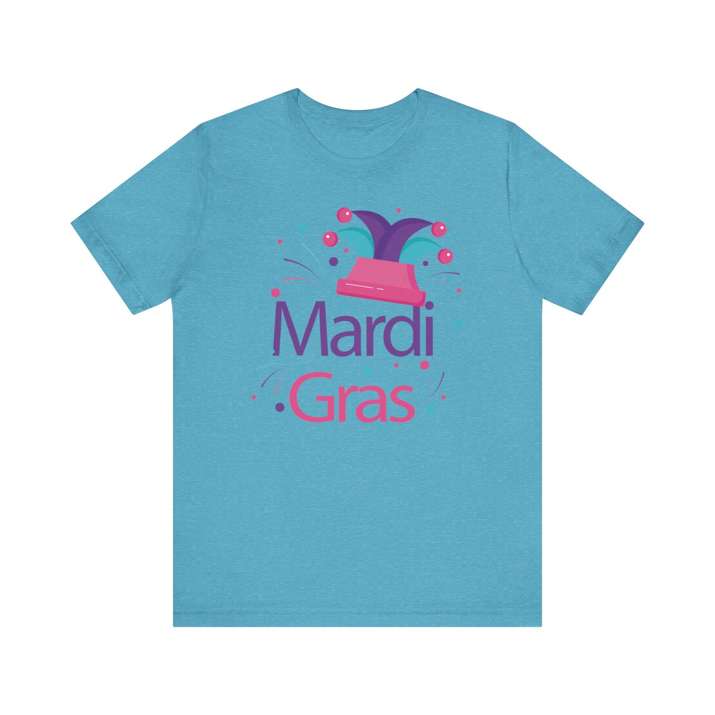 Tee-shirt en coton unisexe pour Mardi Gras