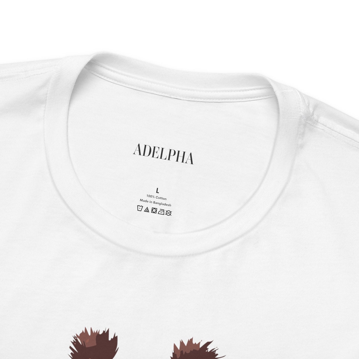 Giraffe Graphic Tee By Adelpha Unisex Short Sleeve Vintage Inspired Art Shirt Premium Quality