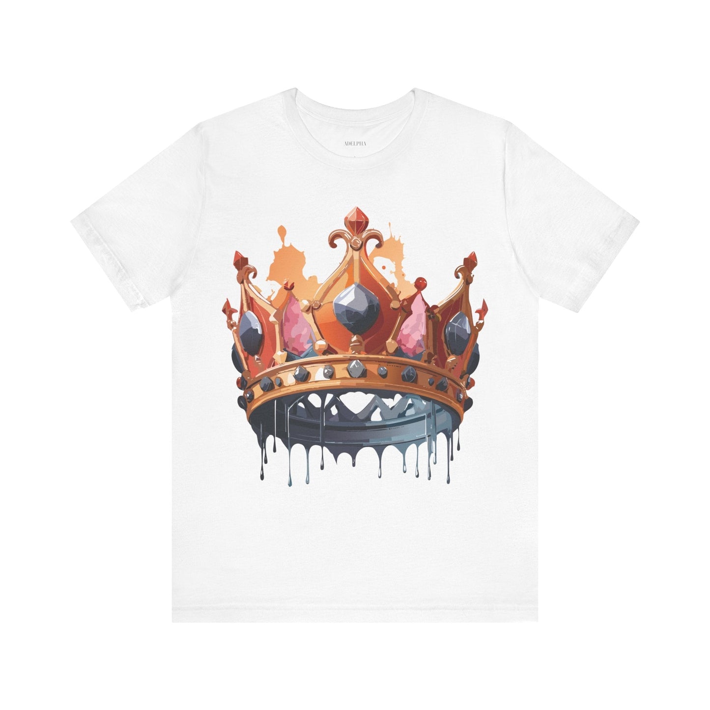 Crown Graphic Unisex 100 Cotton Vintage Artwork Tee 10