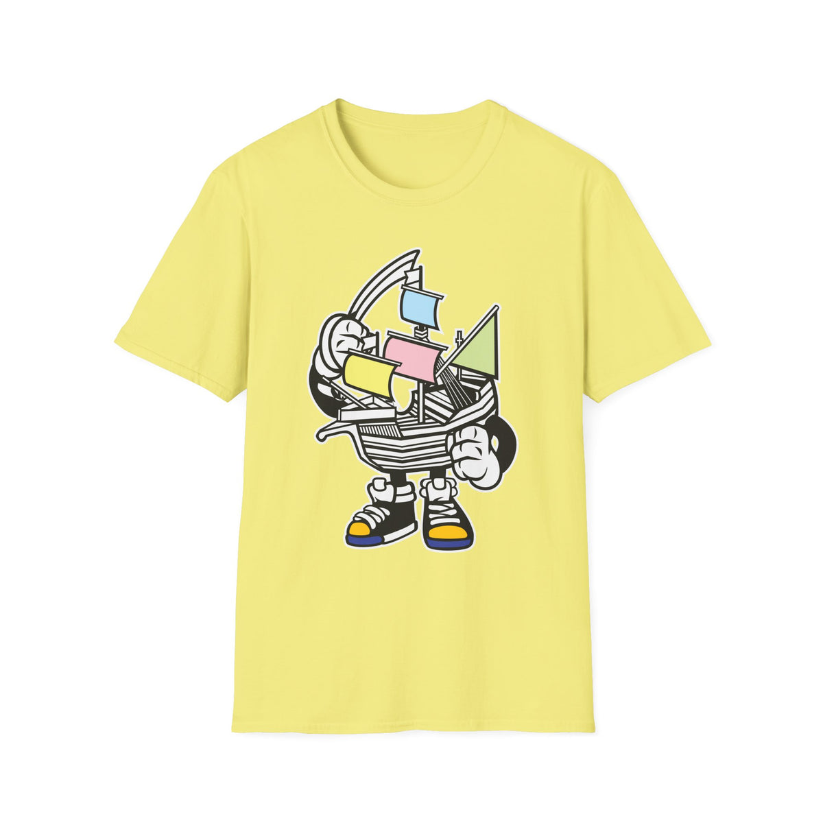 Funny Cartoon Animation Graphic Unixes Gildan Cotton Tee Shirt 703