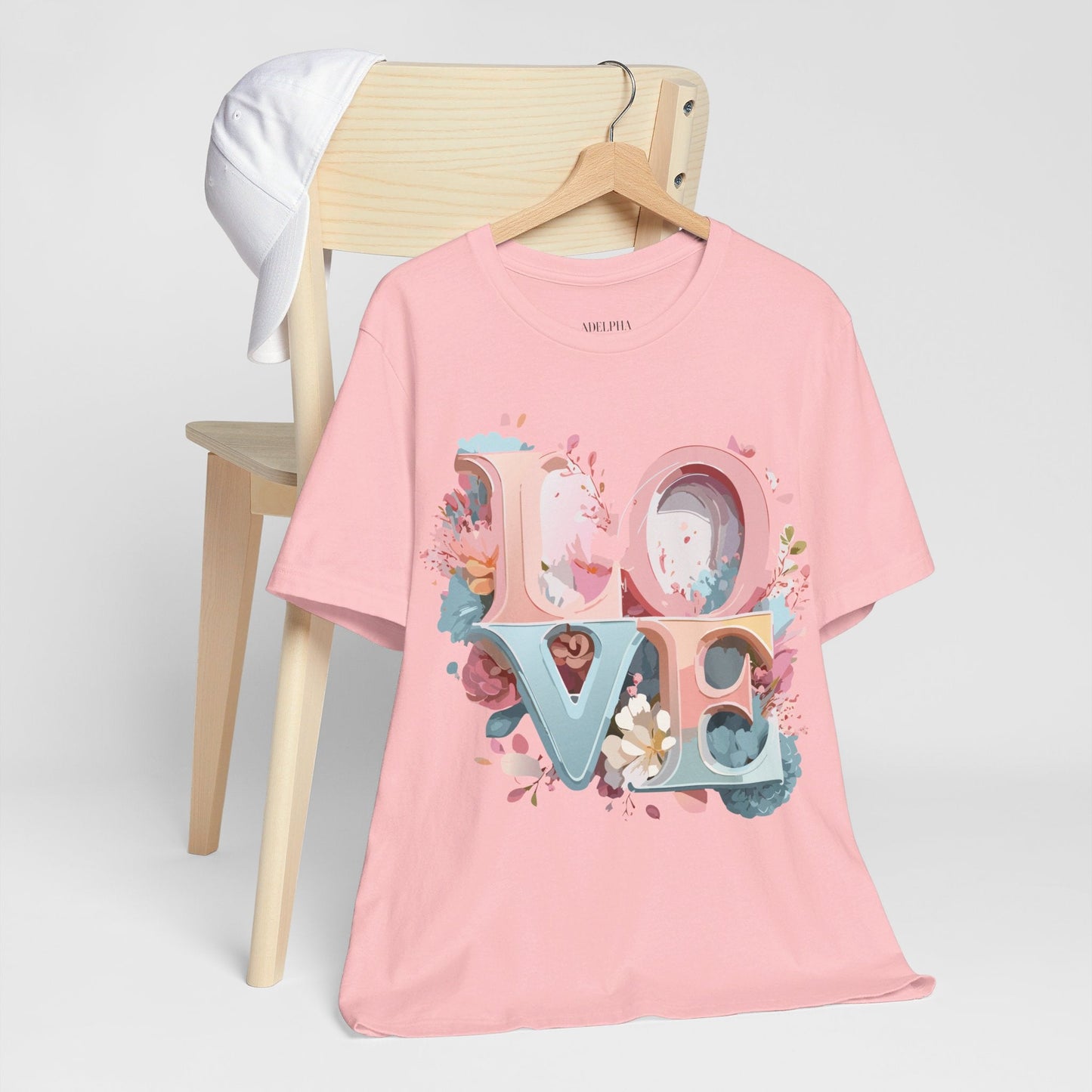 Adelpha Graphic Unisex Valentine Shirts Vintage Inspired Art Design Short Sleeve Tee