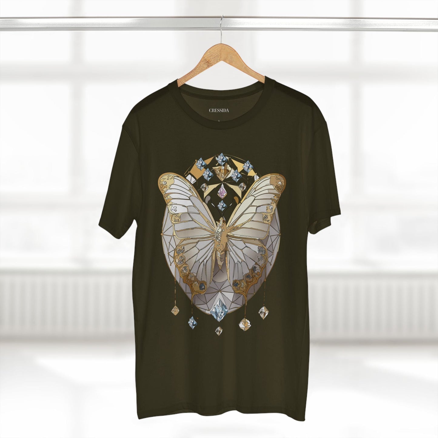 Butterfly Graphic Design Unisex 100 Cotton Tee 8