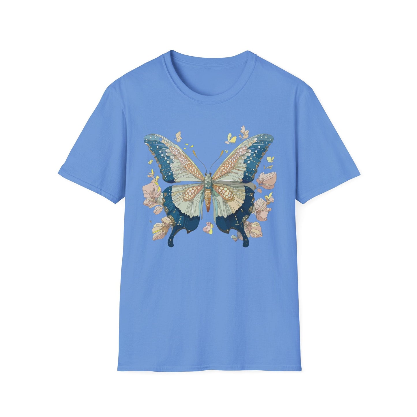 Butterfly Shirt Unisex T Shirt Monarch Butterfly Softstyle Gildan 100 Cotton Tee