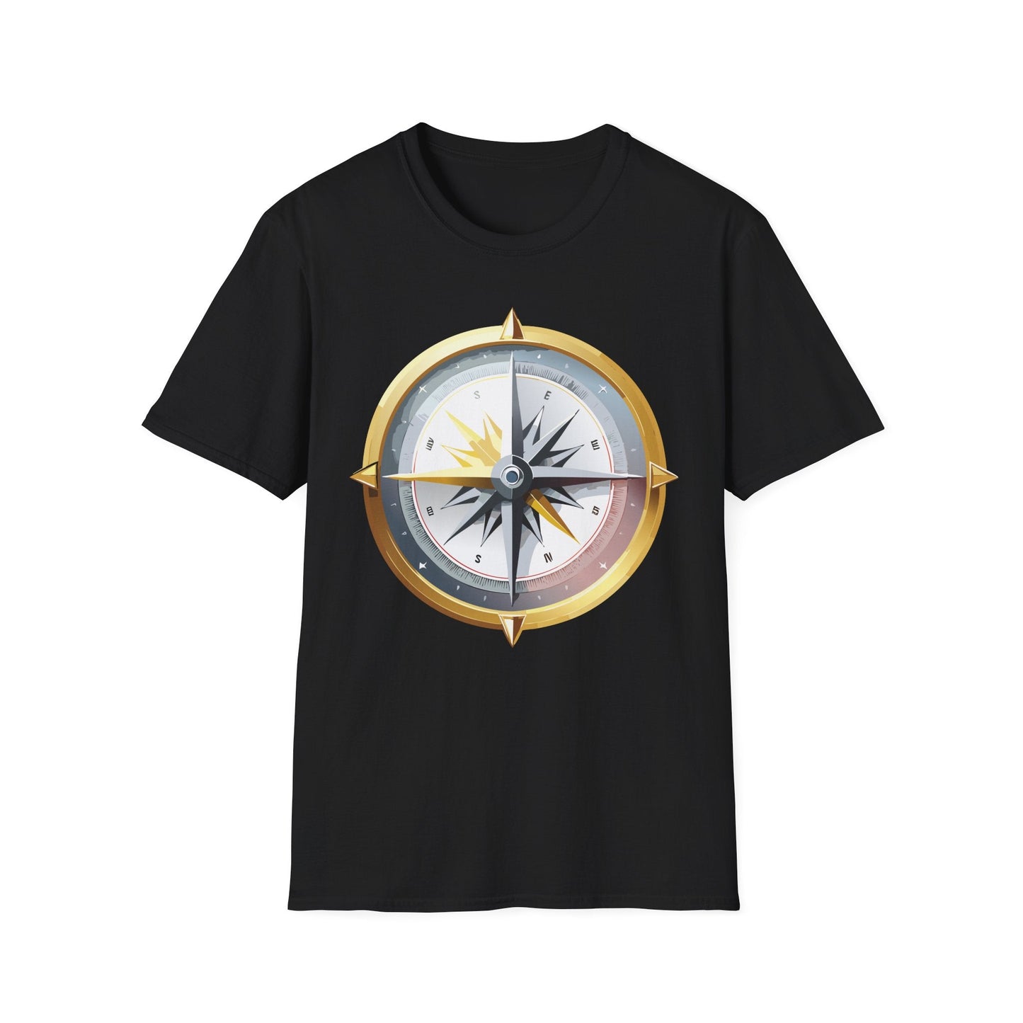 Compass Navigator Graphic Tee Unisex 100 Cotton 8