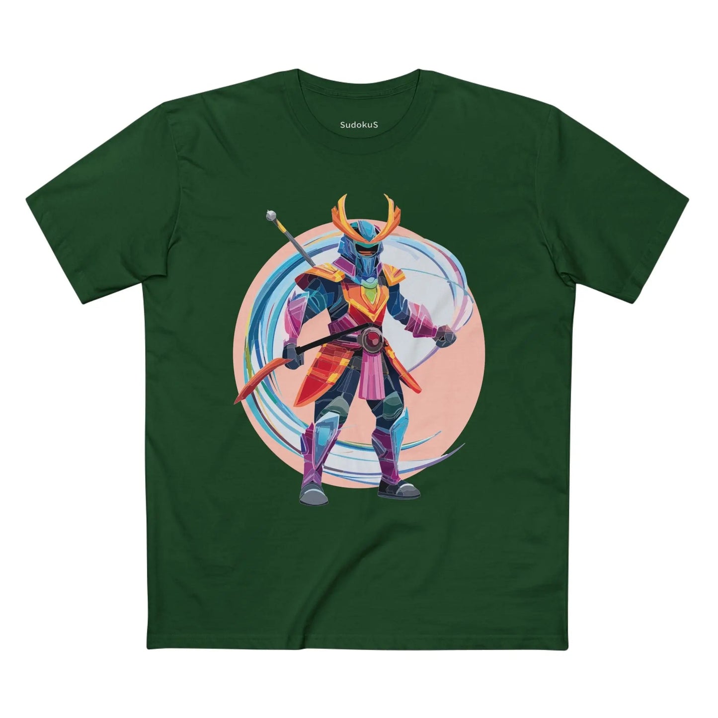 Samurai Graphic Unisex 100 Cotton Staple Tee 21