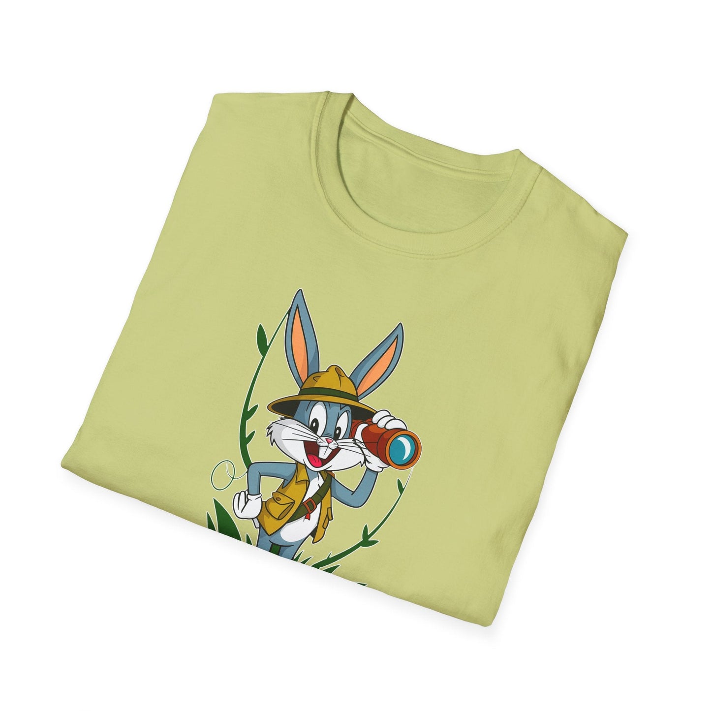 Bugs Bunny T Shirt Unisex Softstyle Gildan 64000 Cartoon Animation Graphic Tee Design