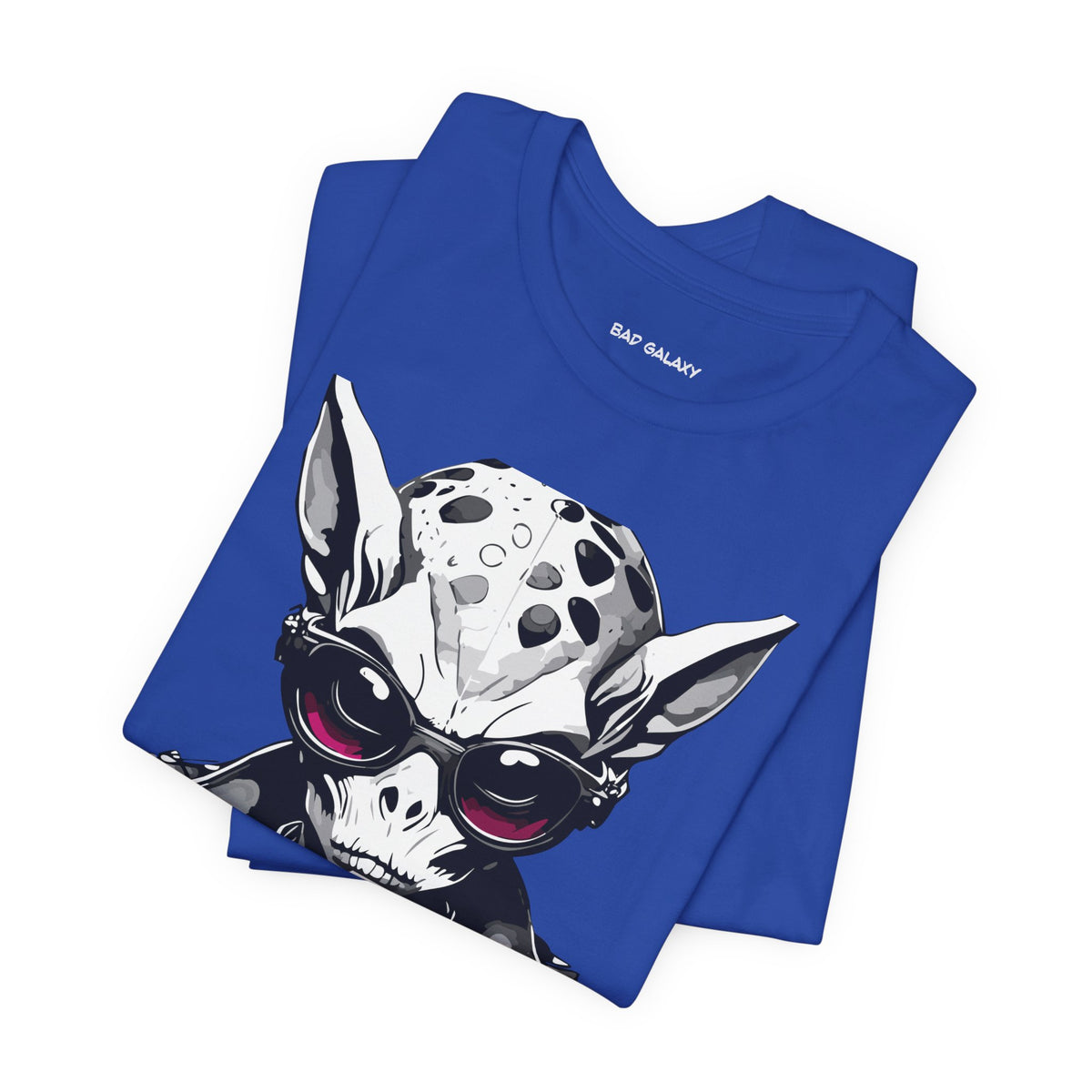 Alien Graphic Unisex Cotton Bella+Canvas Tee with Art Design b49