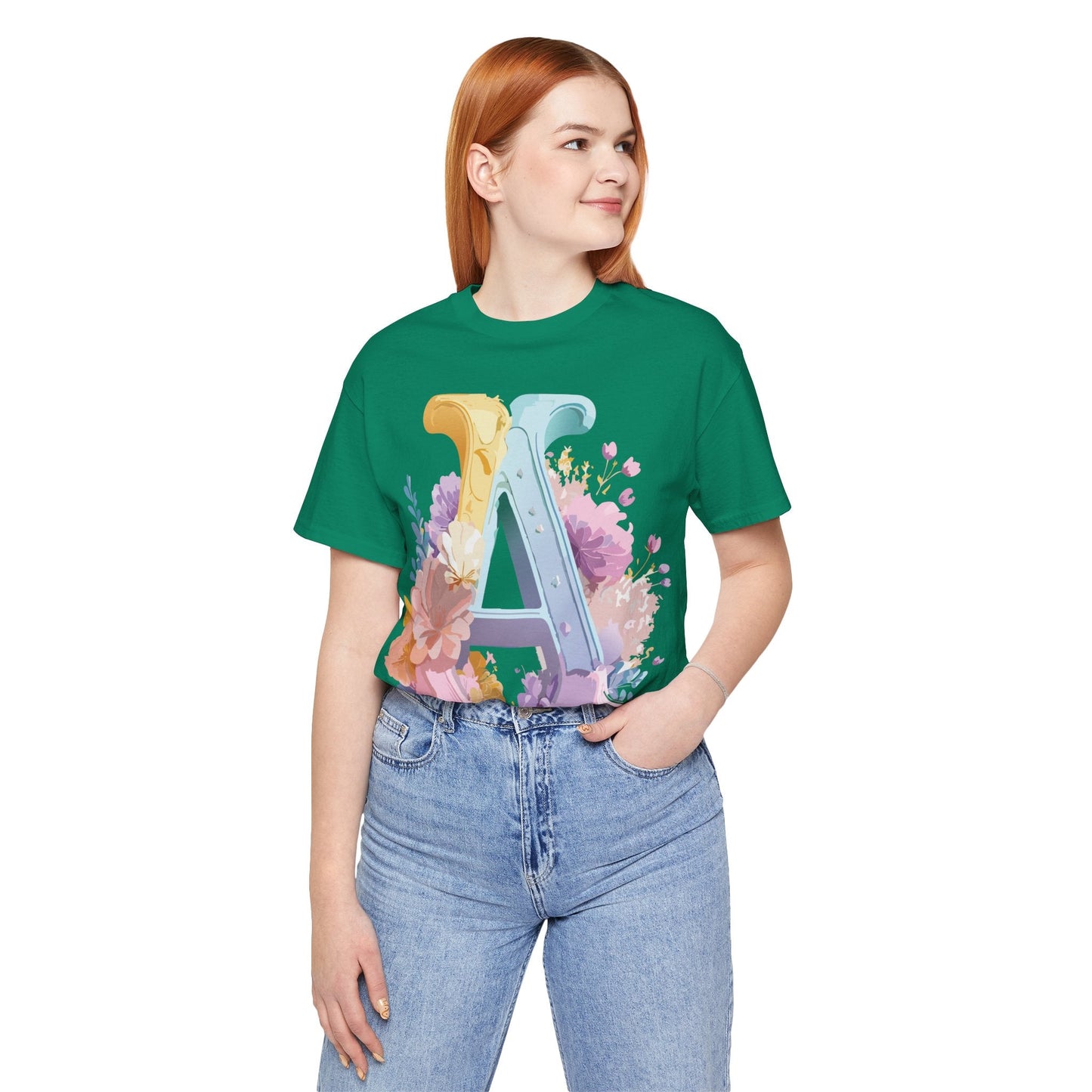 Letter A Shirt Unisex Graphic Tee With Vintage Inspired Adelpha Artwork For Everyday Wear