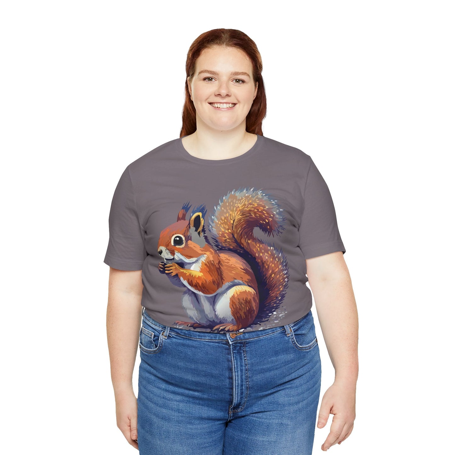 Unisex Animal Print Tee Shirt With Wild Animals Artwork Gildan Softstyle 64000 Cotton