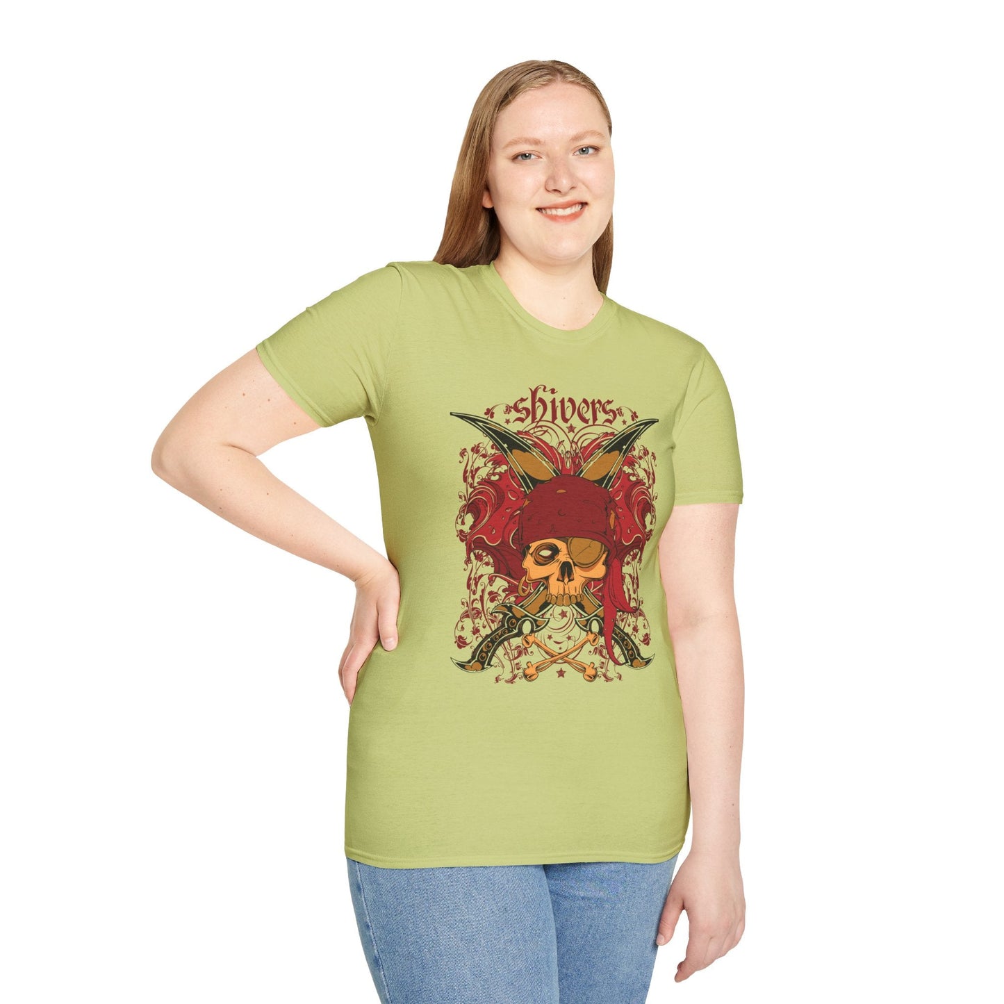 Art Design Graphic Tee Unisex Softstyle 64000 100 Percent Cotton Ring Spun For Art Lovers