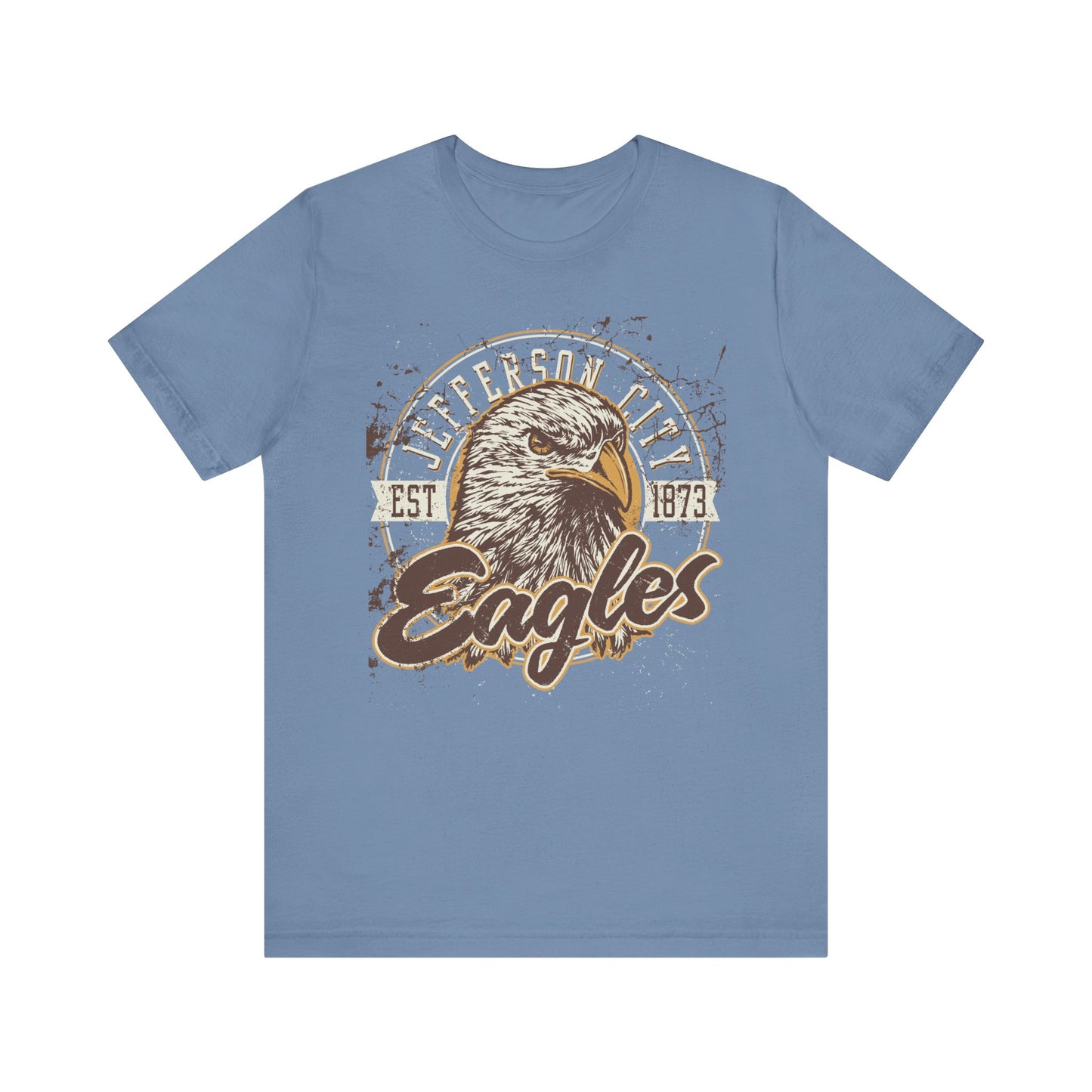Sports Team Vintage Tee, Football Graphic T-Shirt, Eagle Graphic T-Shirt, Vintage Shirt, Design Football Tees