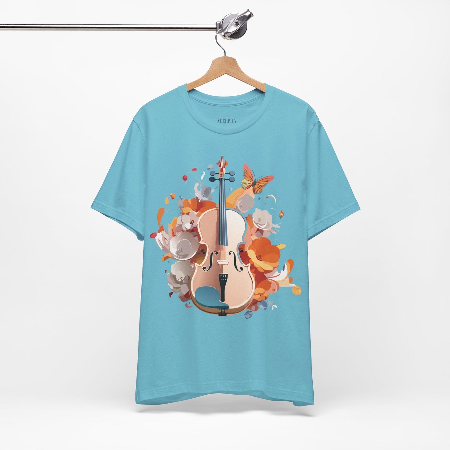 Adelpha Premium Vintage Inspired Graphic T Shirt Unisex Short Sleeve Art Design Tee