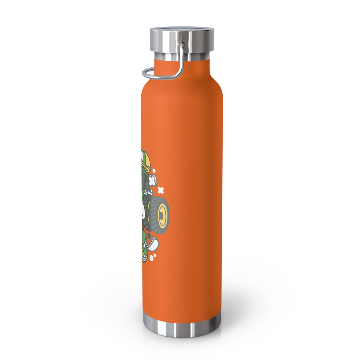 22oz Copper Insulated Water Bottle with Cartoon Design - CV40