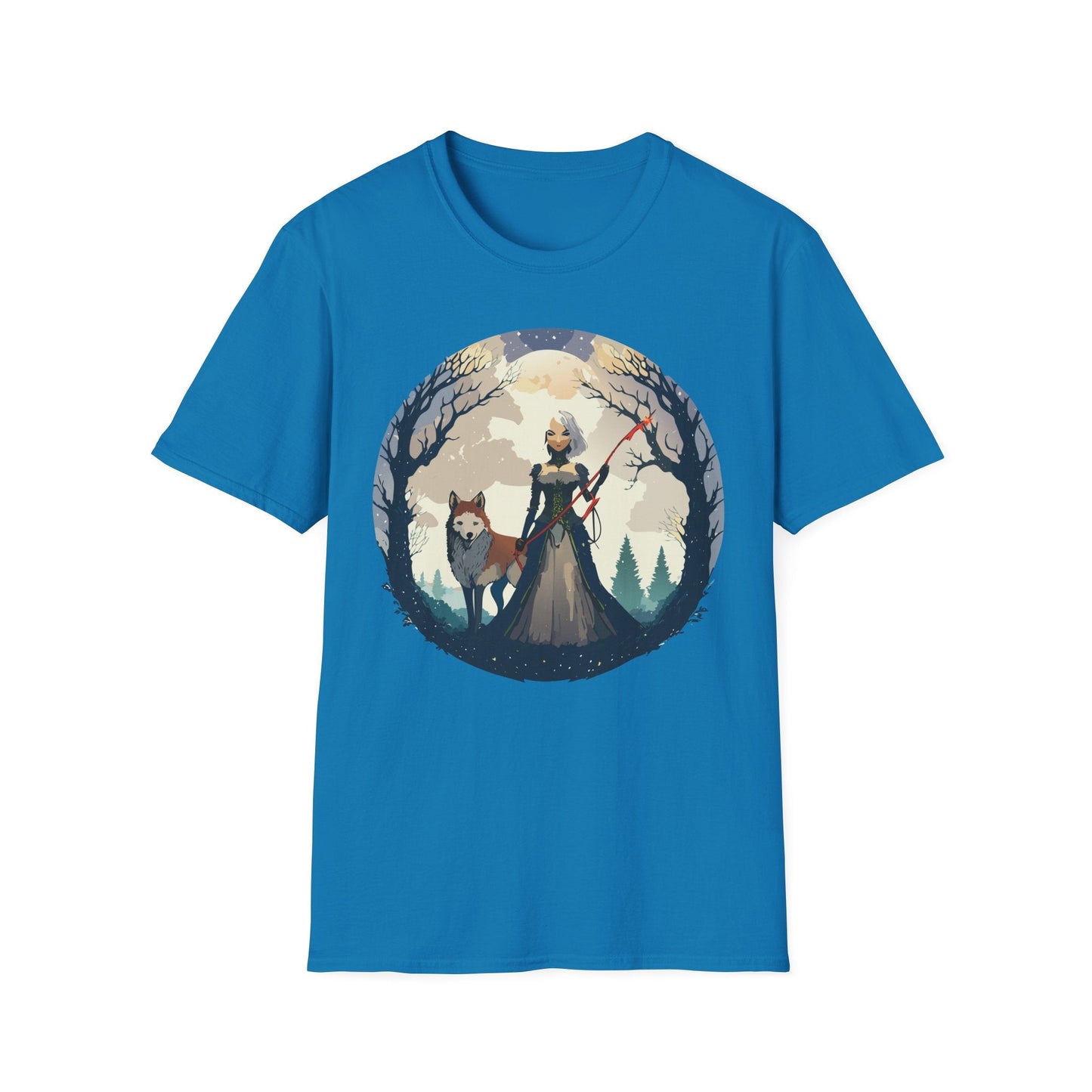 Womens Graphic T Shirts Ladies Art Design Tee Unisex Softstyle Cotton Tee Everyday Comfort