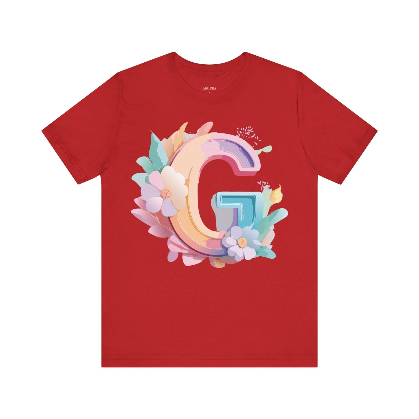 Letter G Shirt Unisex Graphic Tee by Adelpha Vintage Inspired Artwork for Everyday Style