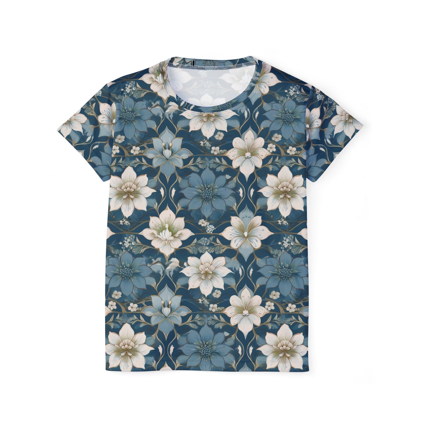 Women Poly Shirt with Floral Print F345