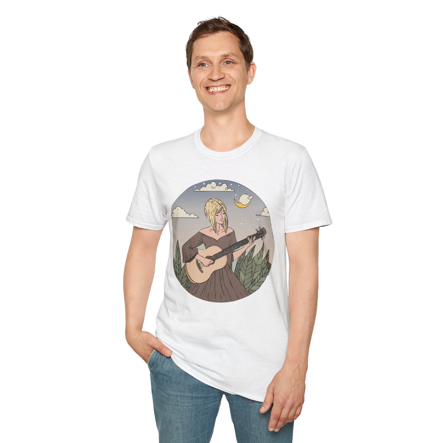 Womens Graphic T Shirts Art Design Shirt Softstyle Unisex Cotton Tee 100 Percent Comfort