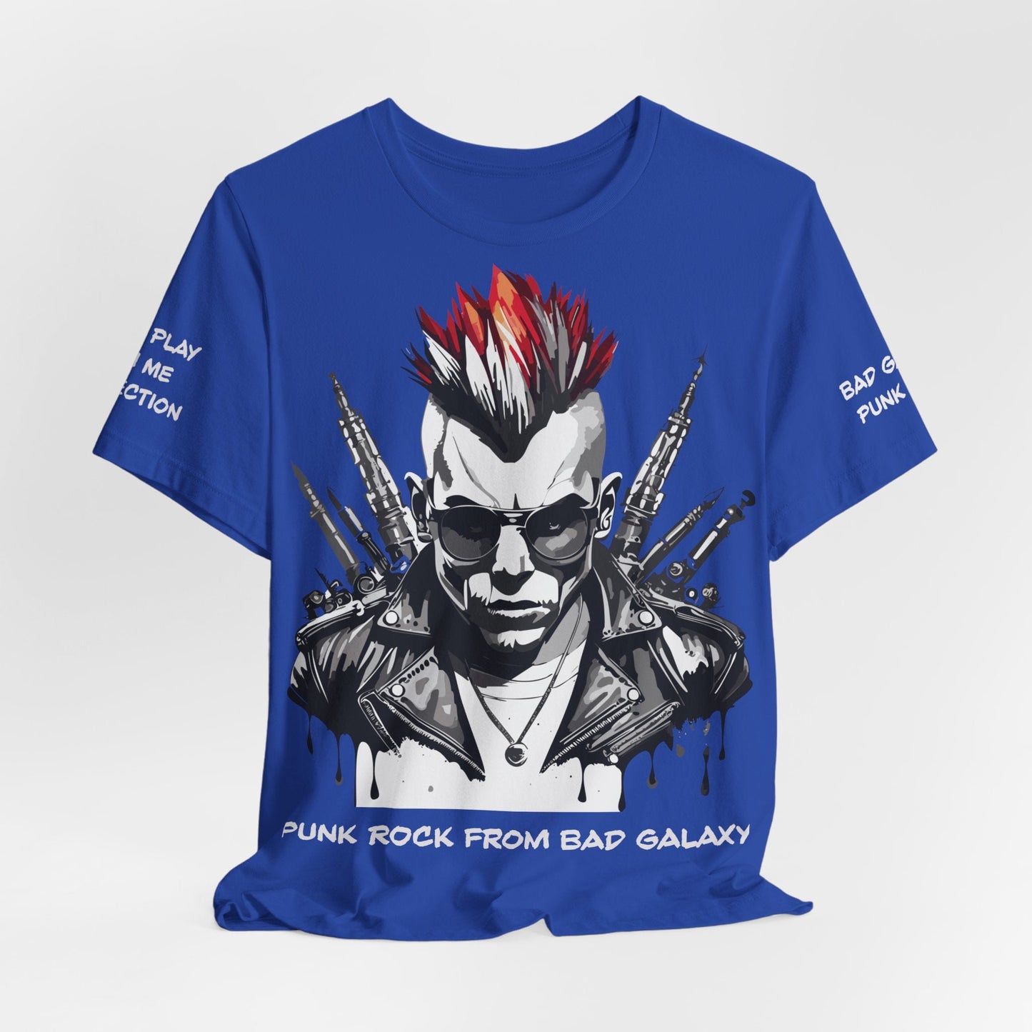 Punk Rock Tee Shirt Made In USA 100 Cotton Eco Friendly Inks Durable Stitching Quality
