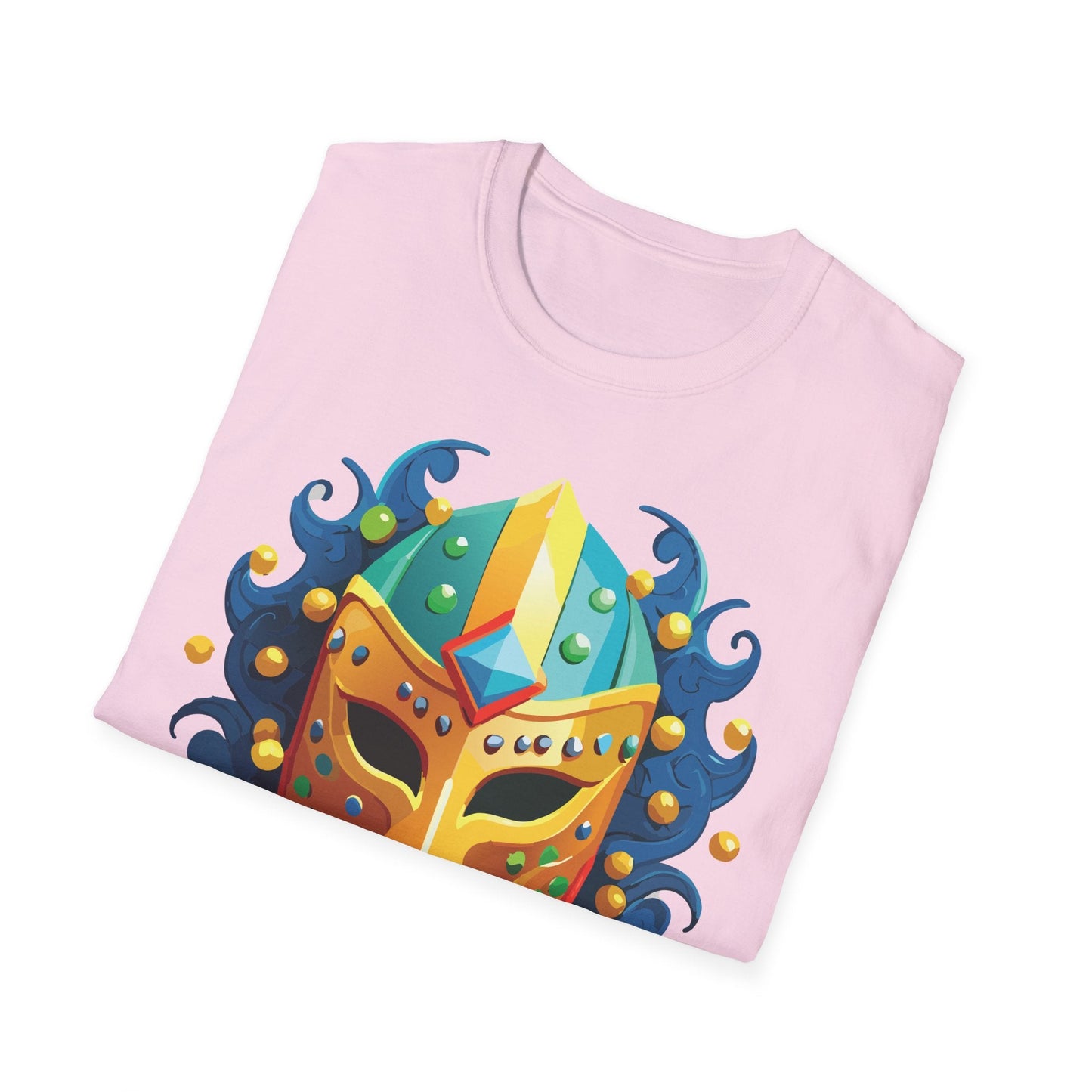Unisex Mask Tee Shirt Gildan Softstyle 64000 100 Percent Ring Spun Cotton Comfort
