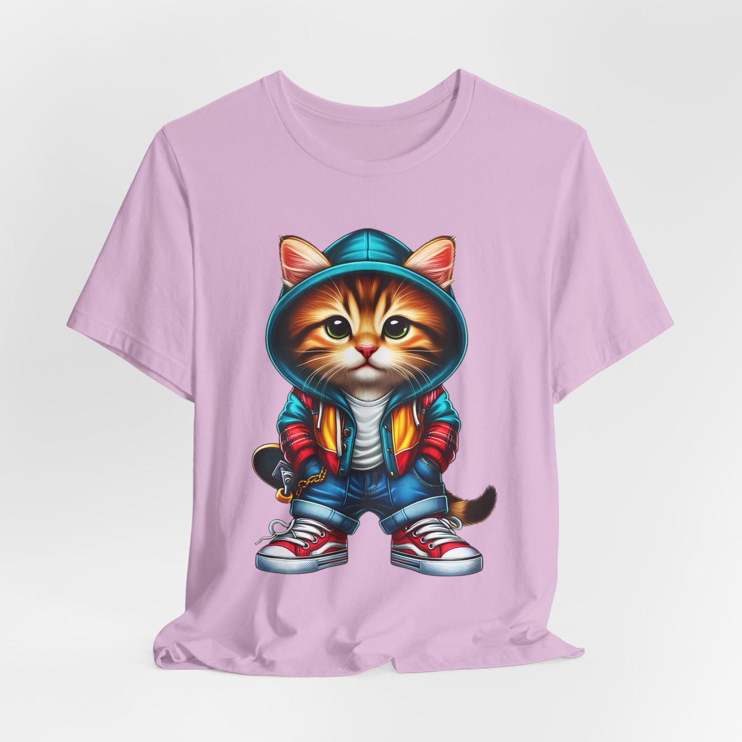 Mina Cool Cat Tee Shirt, Funny Cat T-Shirt, Pet Shirt, Animal Tees, Funny Animal T-Shirt, Graphic Tee