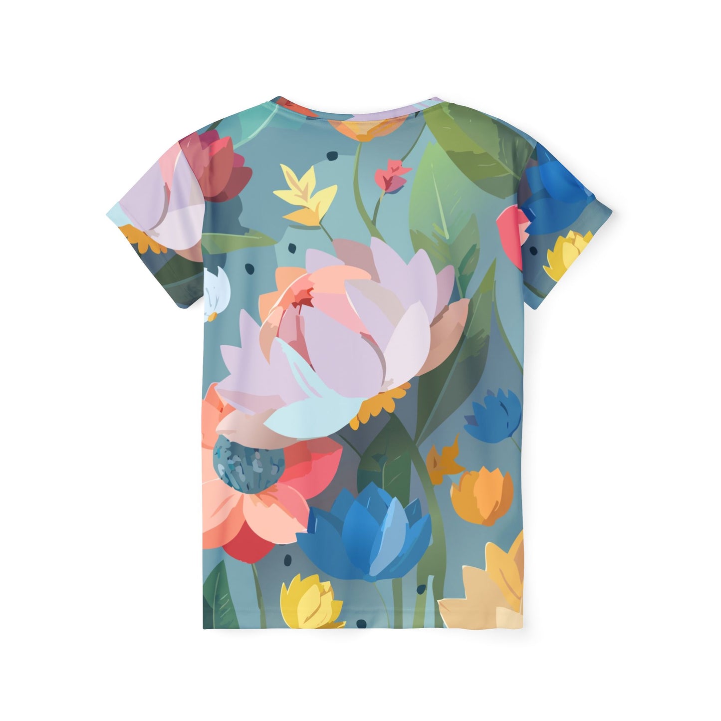 Floral Print Shirt, Shirt with Flowers