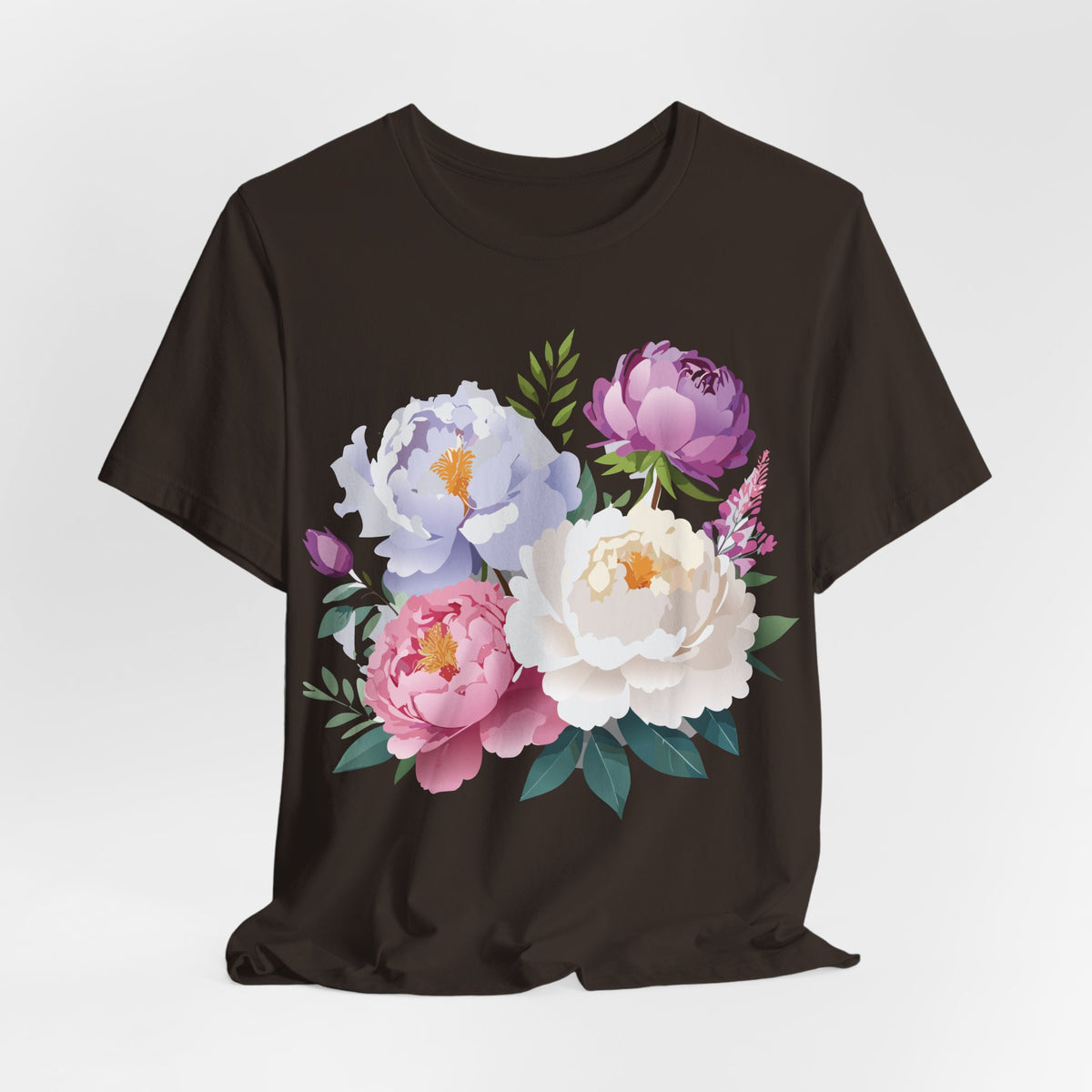 Floral Graphic Tee Shirt - Bella+Canvas Unisex 100 Cotton 27