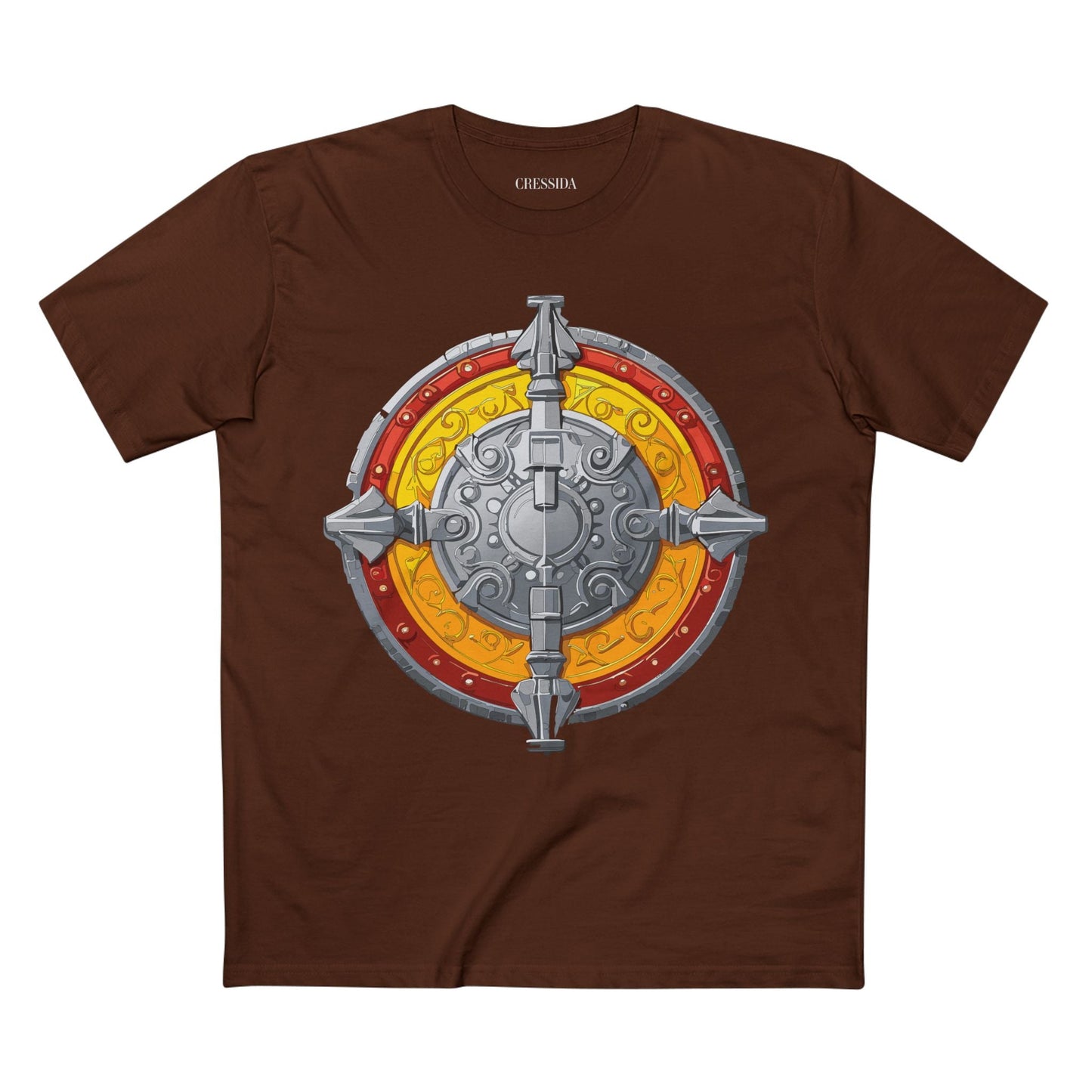 Antique Gold Coin Graphic Design T-Shirt Unisex 100 Cotton With Golden Print Artwork Tee 13