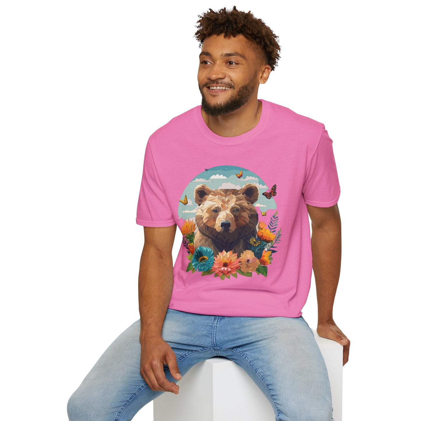 Bear T-Shirt, Teddy Bear T Shirt, Shirt with Bear, Shirt with Animal - 4