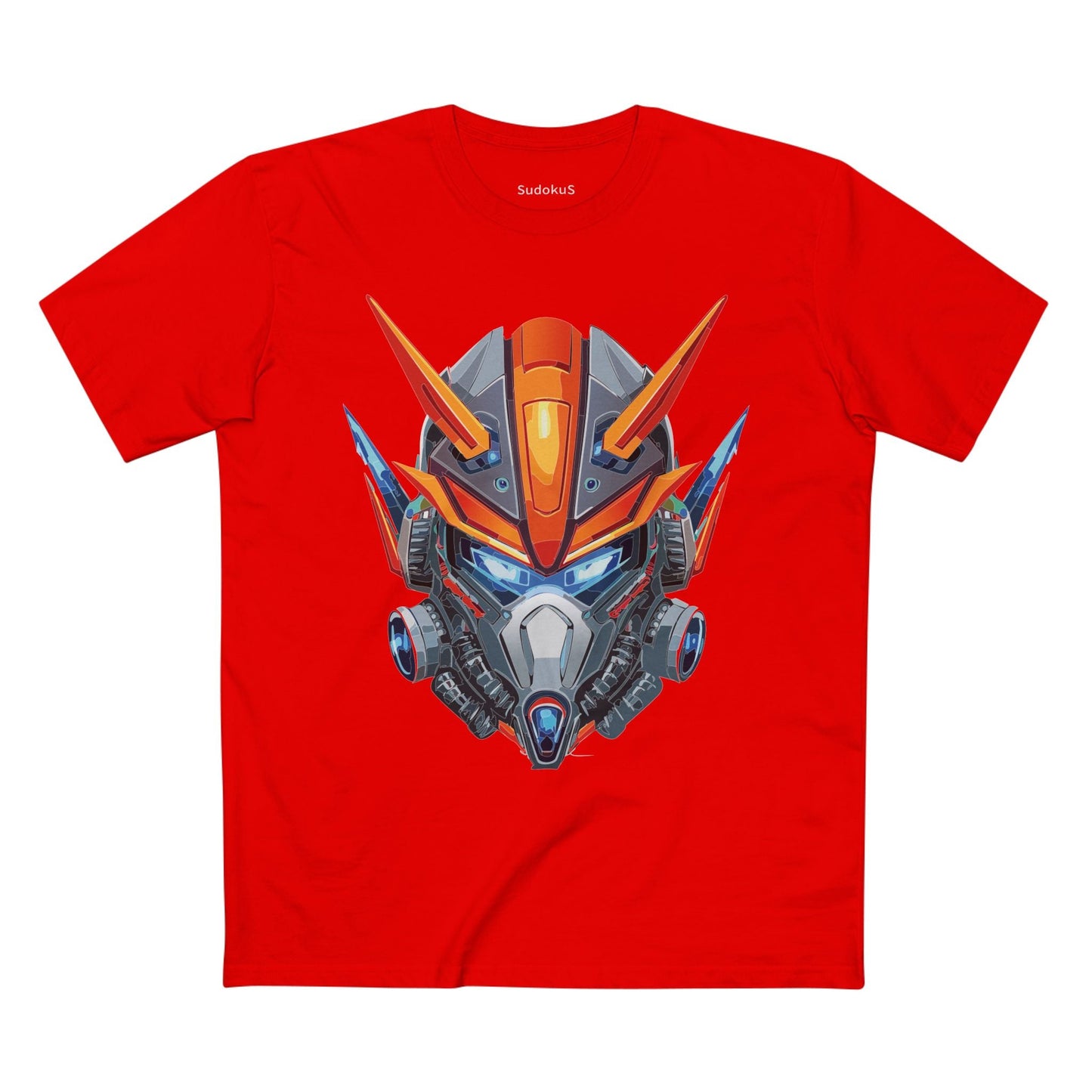 Cyborg Robot Graphic Unisex 100 Cotton Staple Tee 15