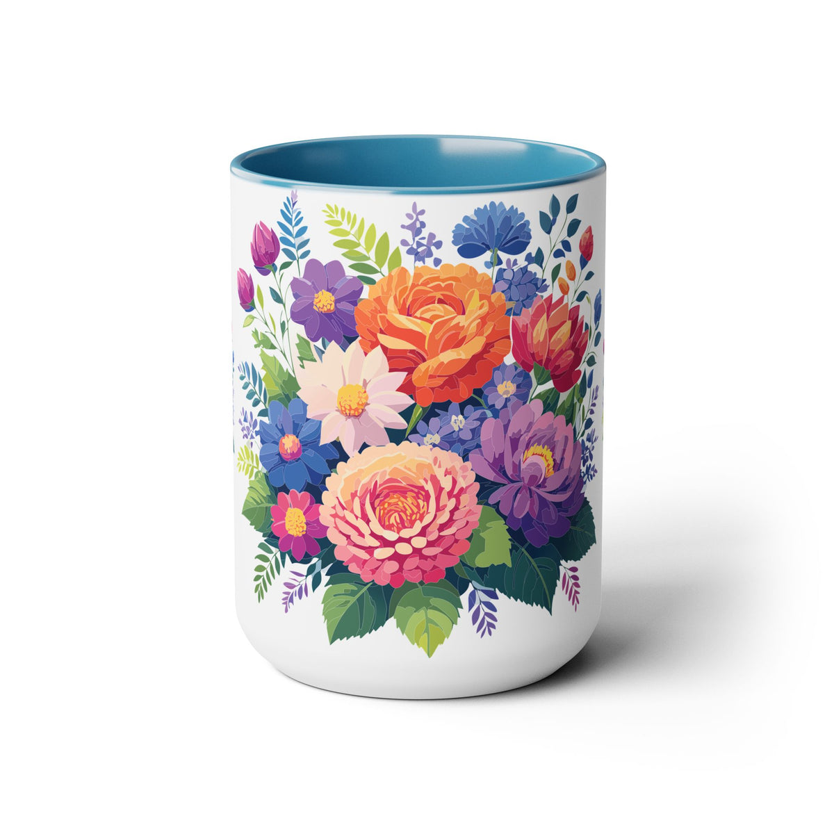 Floral Mug, Floral Cup