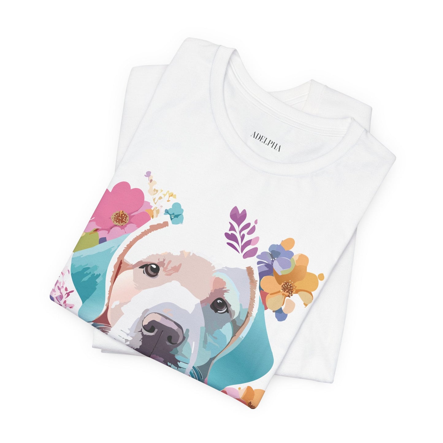 Adelpha Graphic Dog Shirt Unisex Vintage Inspired Artwork Tee For Everyday Wear Premium