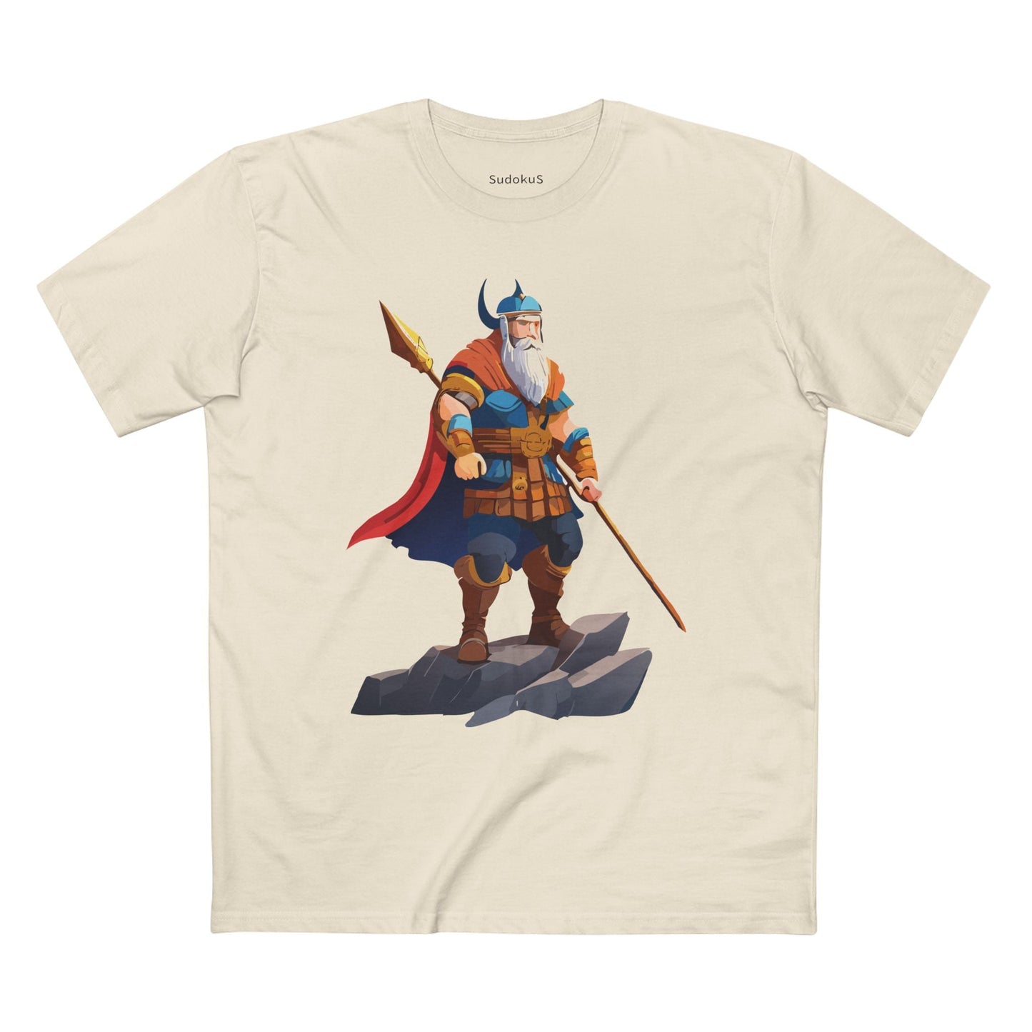 Viking Graphic Unisex 100 Cotton Staple Tee 3