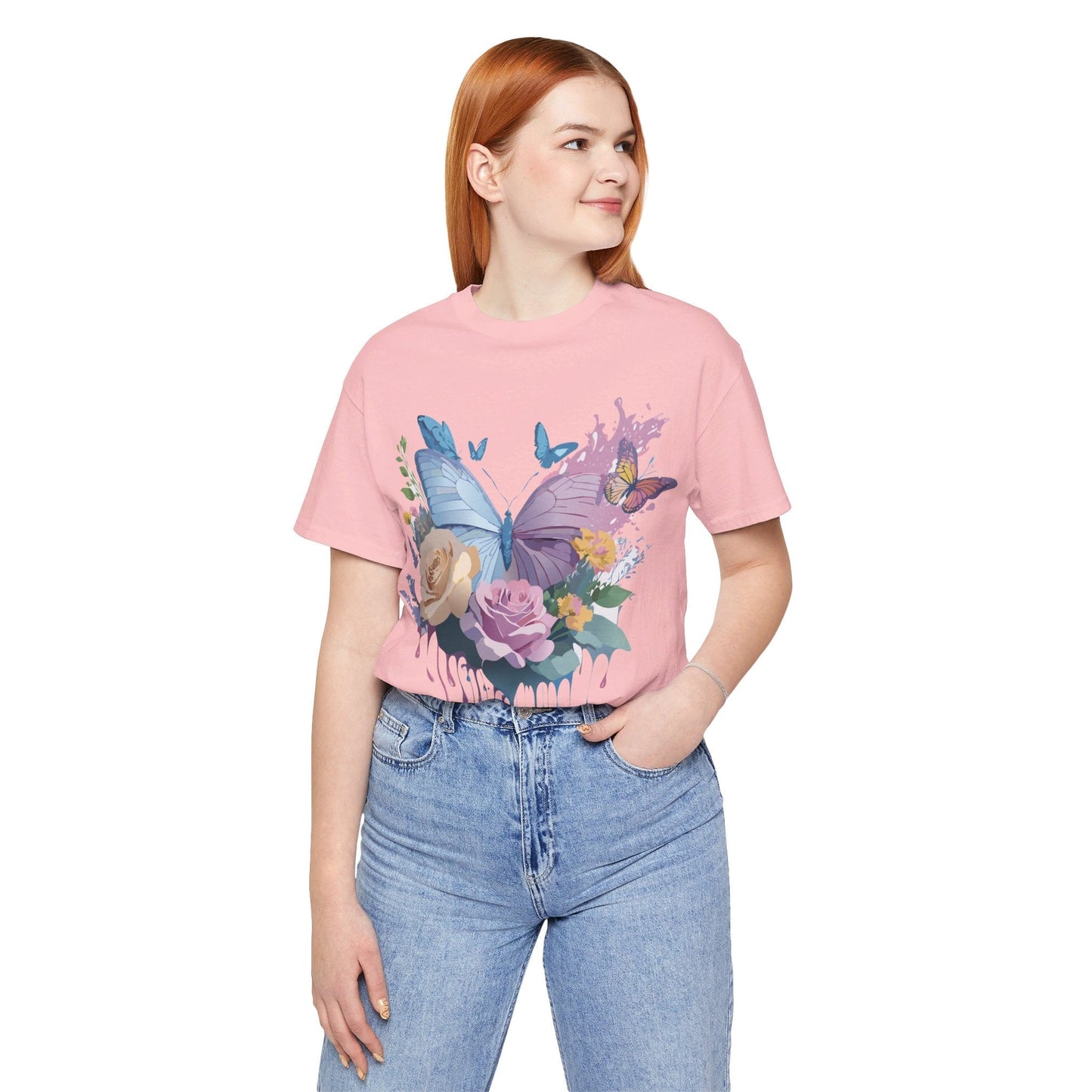 Butterfly Graphic Tee Unisex Jersey Short Sleeve Shirt Adelpha Art Design