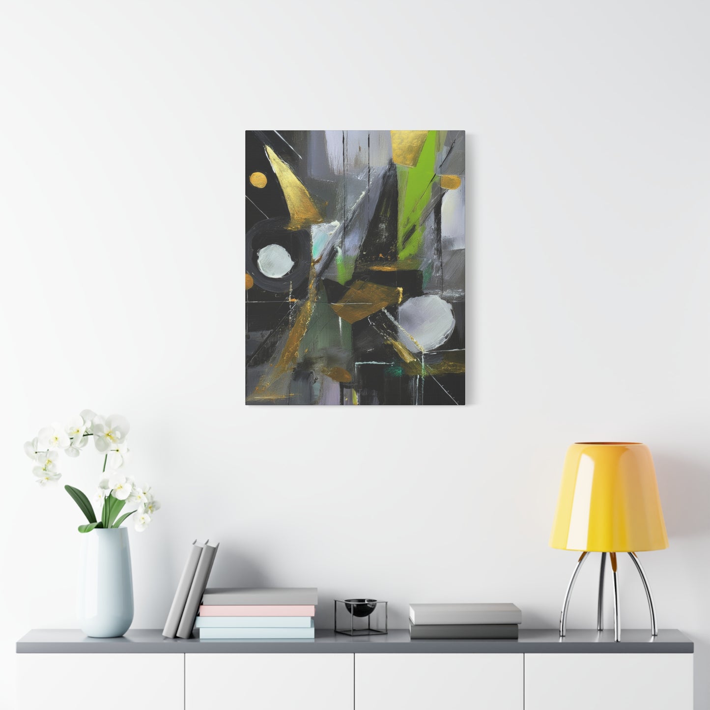 Abstract Oil Painting Print Canvas 20x24,20x30,24x30 24x32,24x36,30x40 32x48,36x48,40x60 Pine-Wood Inner Frame ABS-222