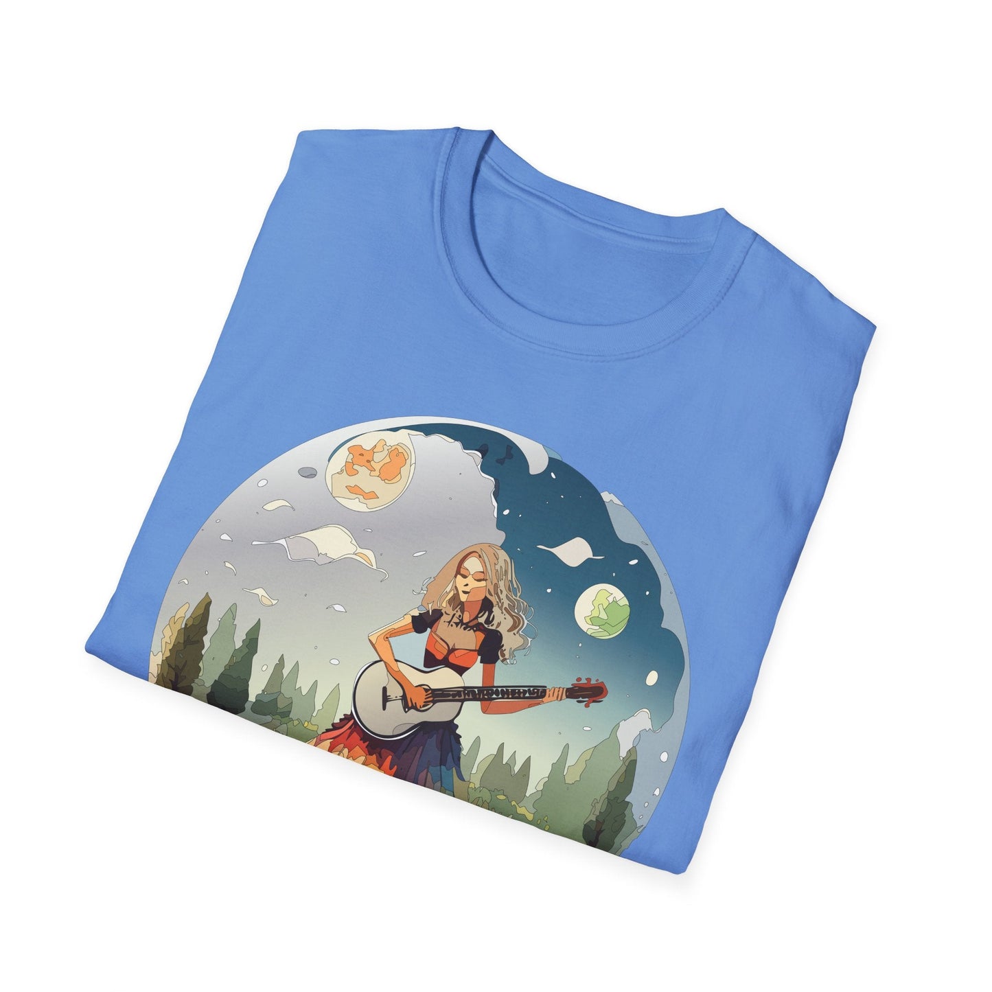 Womens Graphic T Shirts Art Design Tee Softstyle 64000 Ring Spun Cotton Comfort Everyday