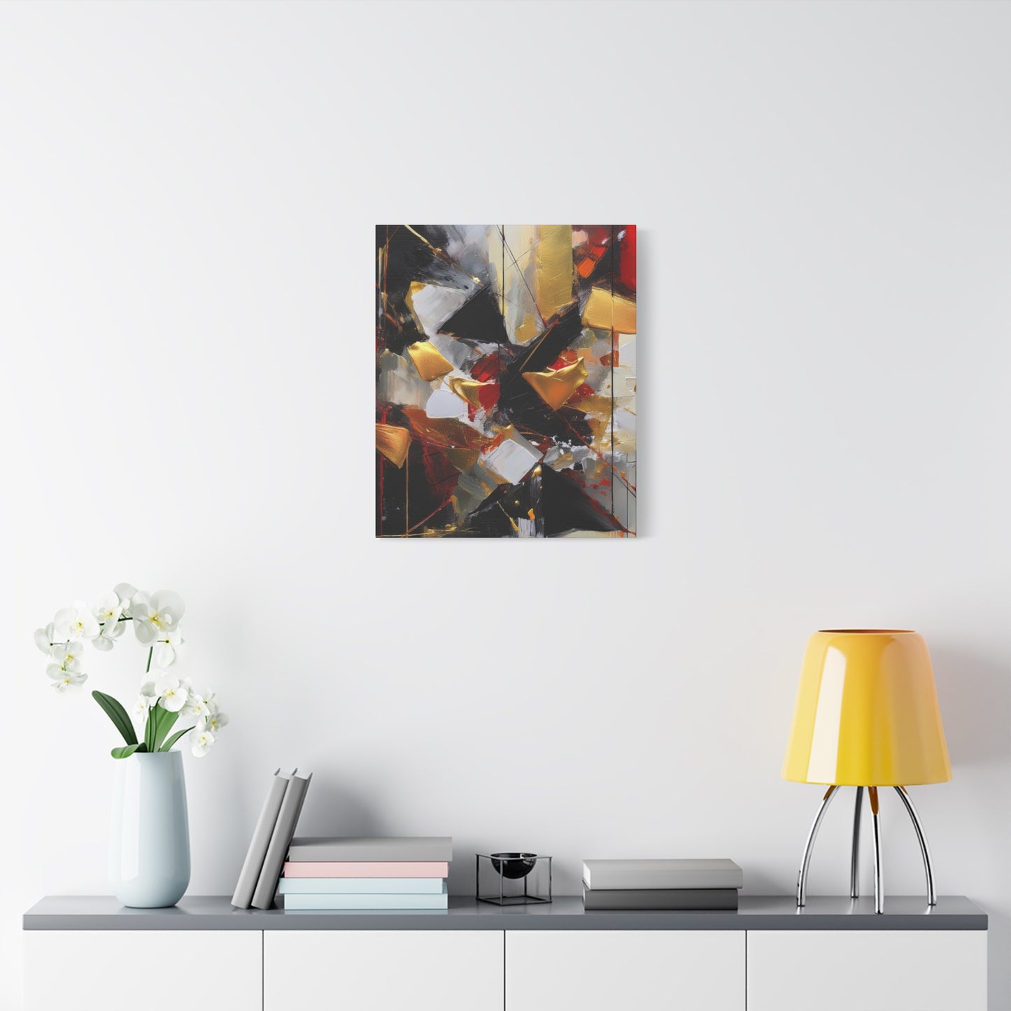 Abstract Oil Painting Print Canvas 20x24,20x30,24x30 24x32,24x36,30x40 32x48,36x48,40x60 Pine-Wood Inner Frame ABS-186
