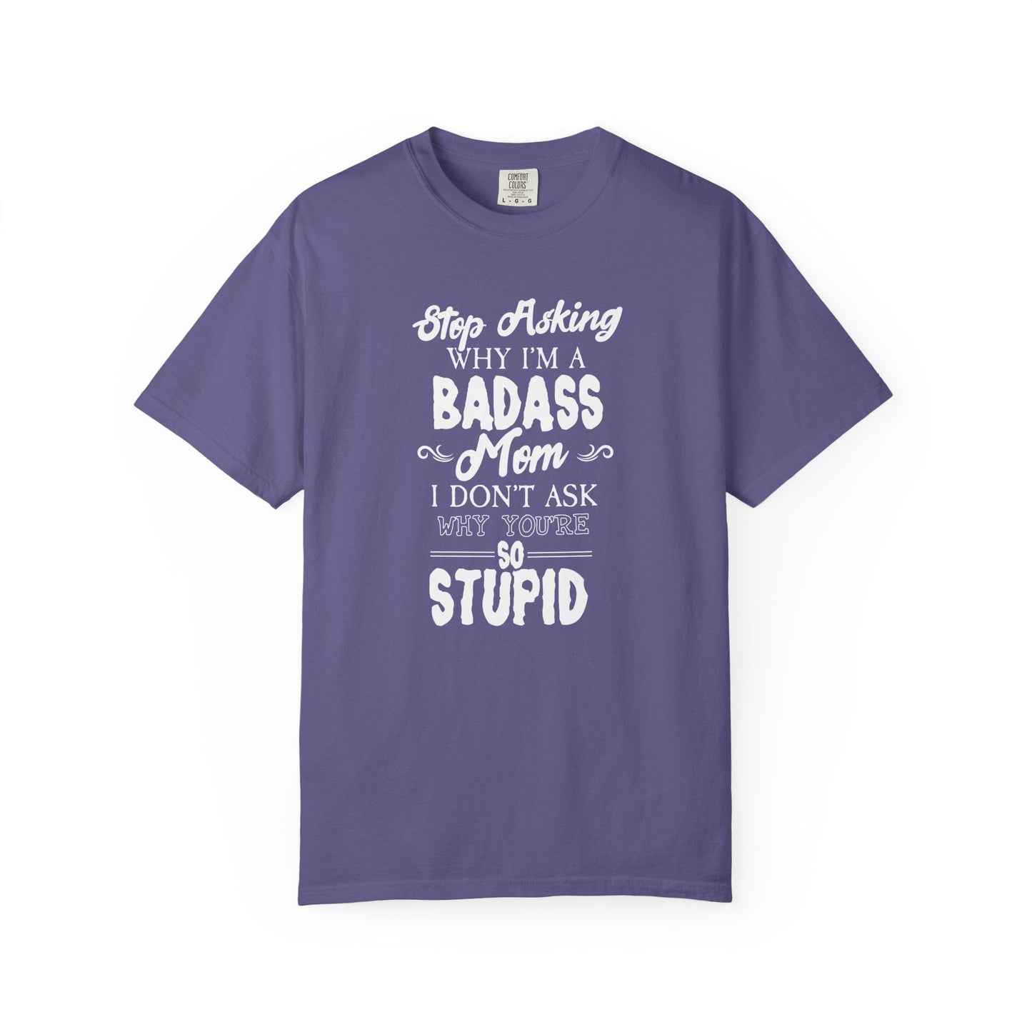 Mom T-shirt Mother's Day Mama Tee Unisex Comfort Colors Garment-Dyed Cotton h39