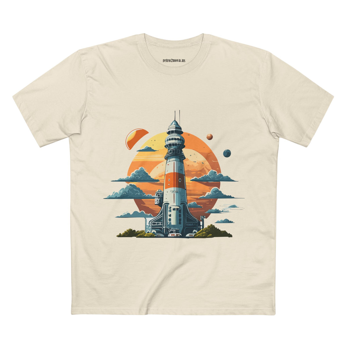 Cosmos Shuttle Graphic Tee Staple Unisex 100 Cotton Tee Shirt - CS-3