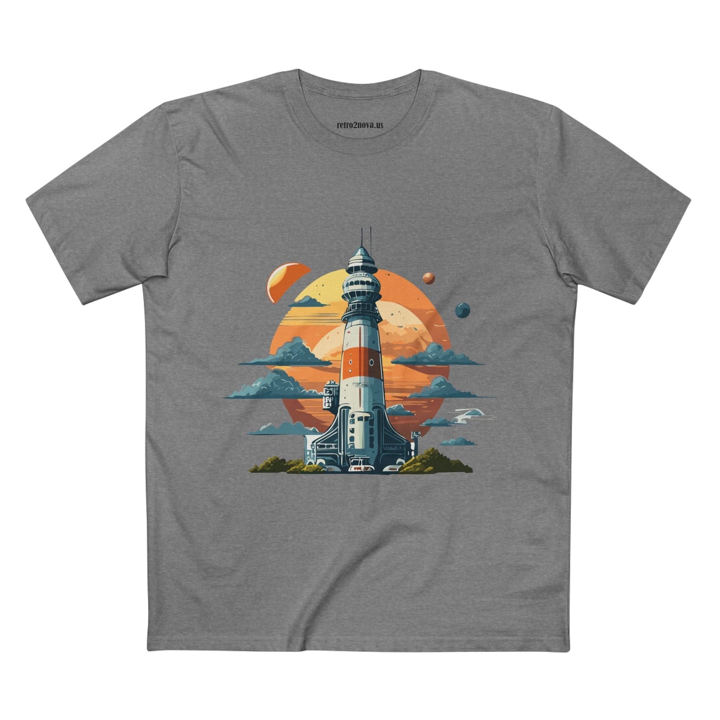 Cosmos Shirt CS3 Unisex Premium Cotton Tee With Original Art Design By Retro2Nova