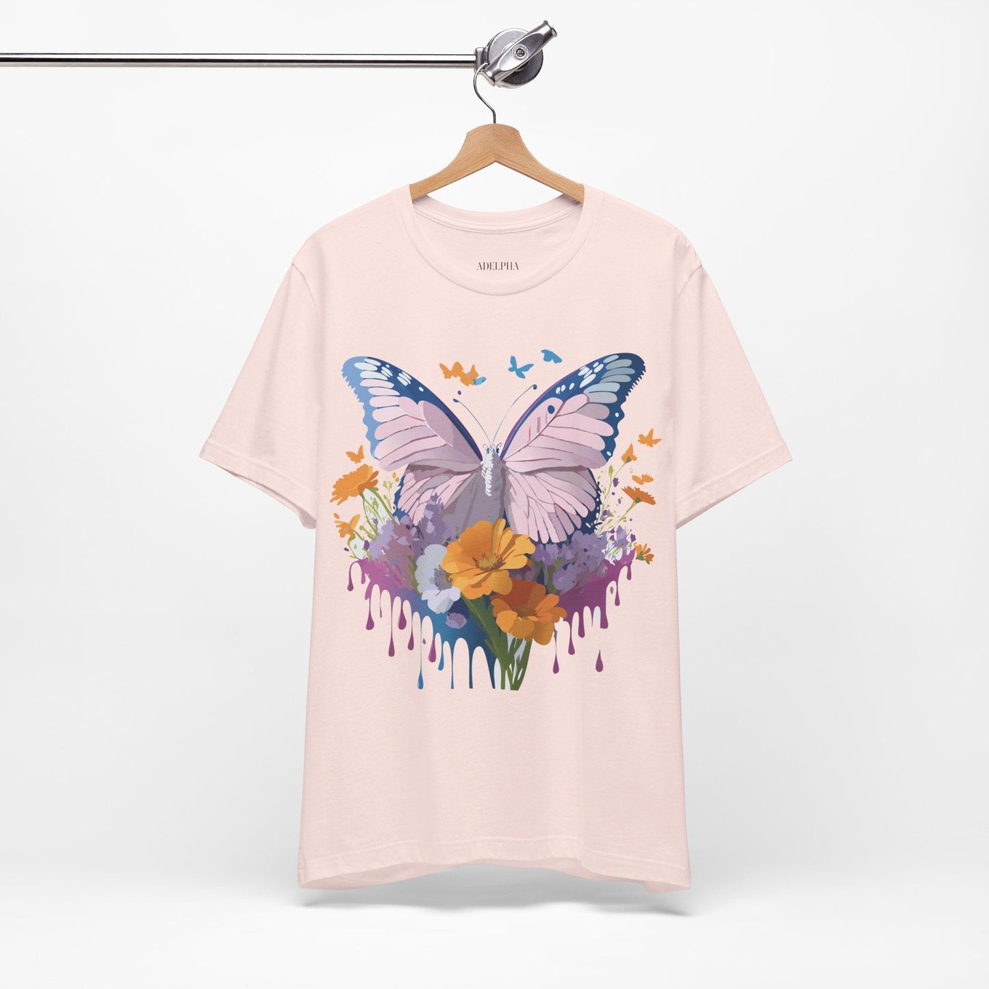Adelpha Butterfly Graphic Tee Unisex Vintage Inspired Art Design Short Sleeve