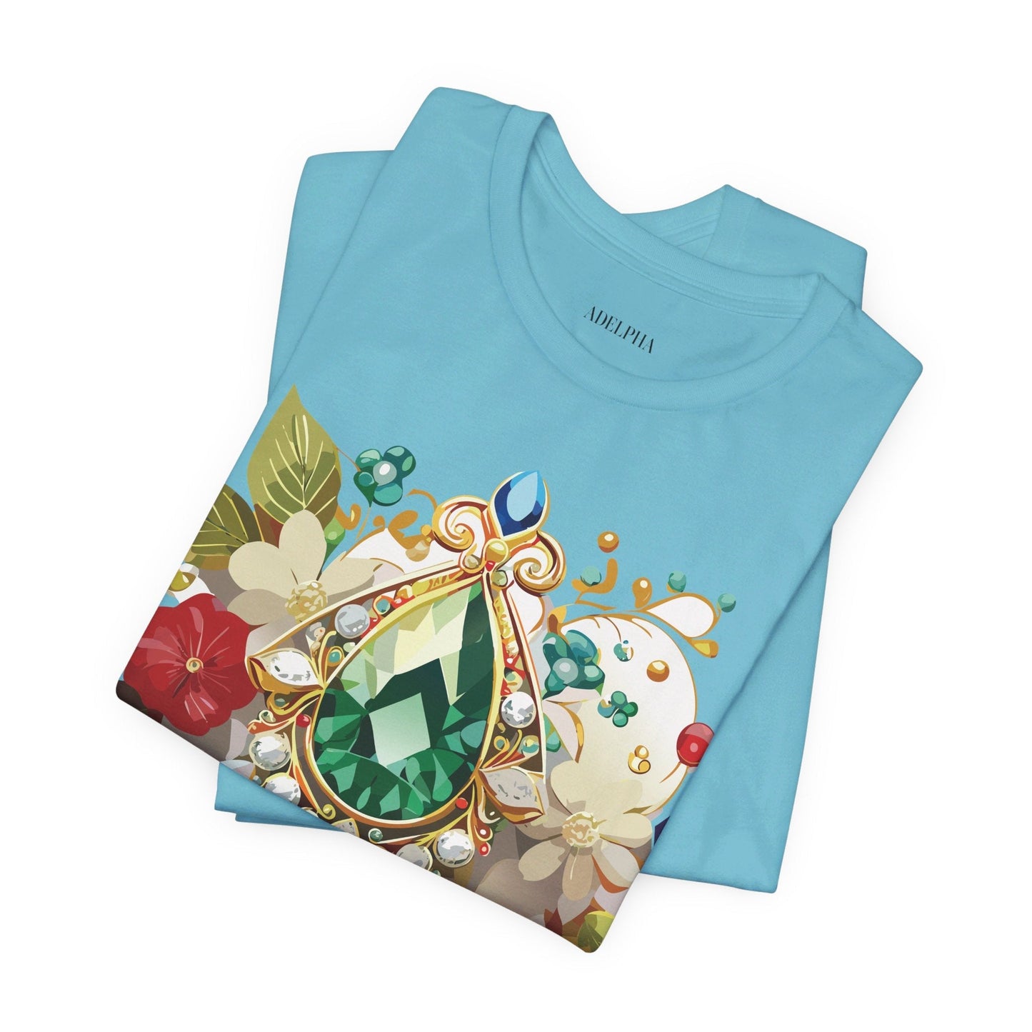 Adelpha Vintage Inspired Graphic Tee Unisex Jersey Short Sleeve Art Design Shirt