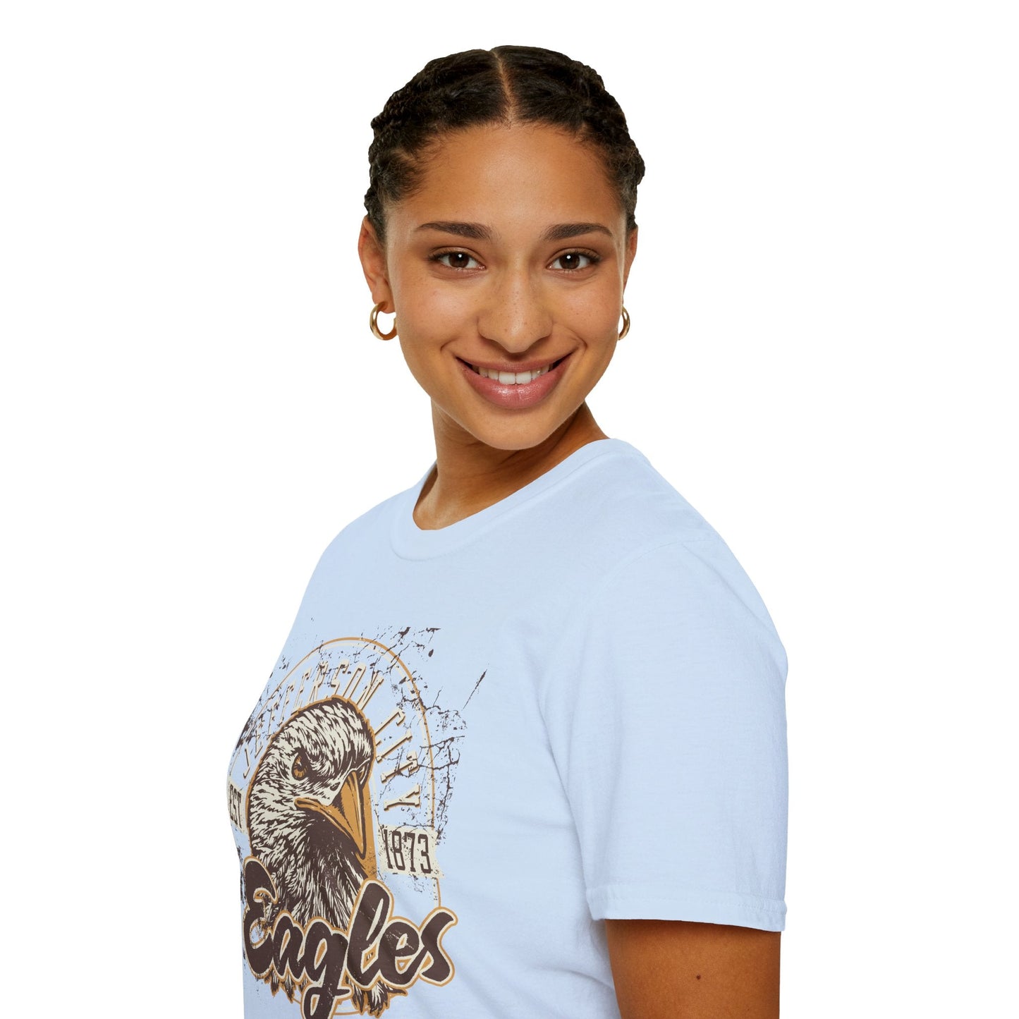 Unisex Art Design Graphic Tee Shirt With Graphic Design Gildan Softstyle 64000 For Comfort