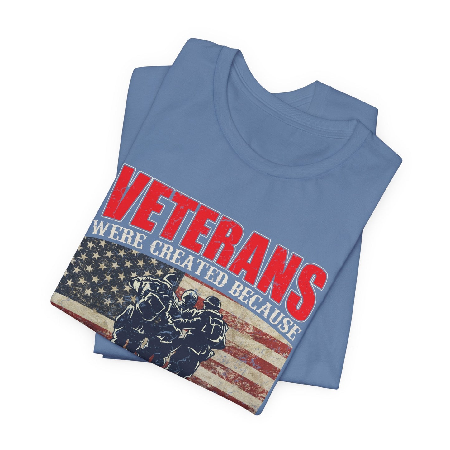 Army Veteran Patriotic Graphic Design Unisex Cotton T-Shirt v41