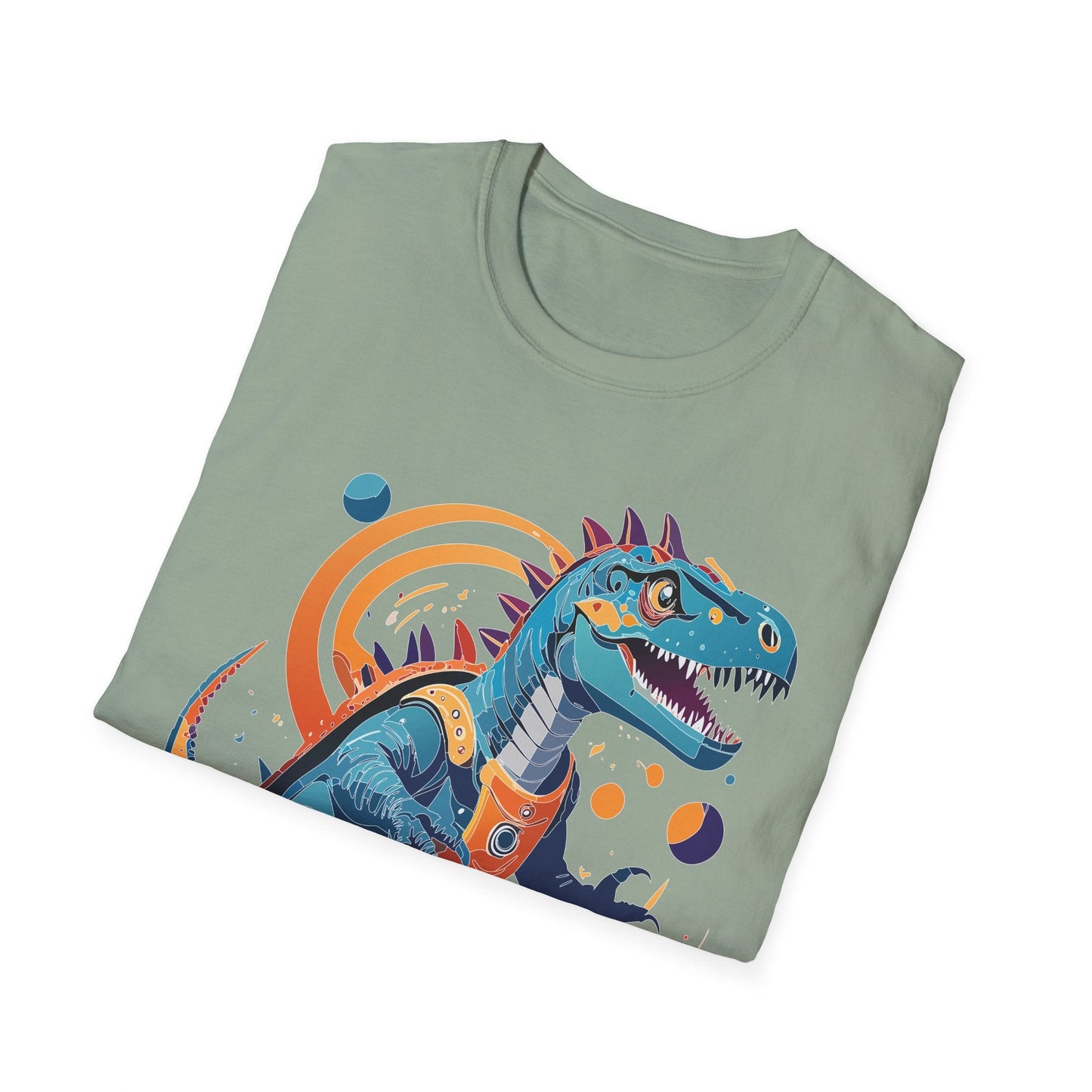 Unisex Alien T Shirt Cosmos Tee With Alien Design Gildan Softstyle 64000 Ring Spun Cotton