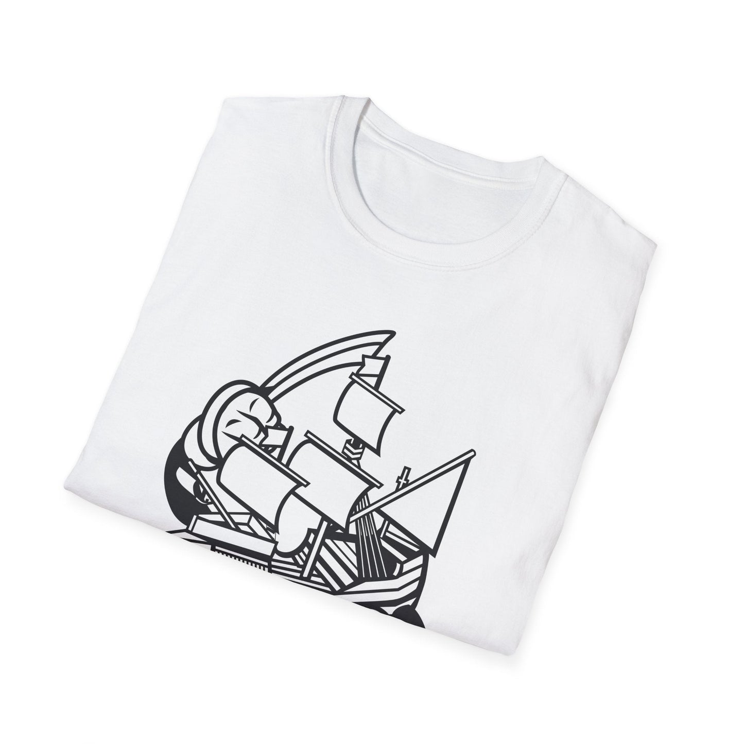 Cartoon T Shirt Animation Tee Funny Unisex Gildan Softstyle 64000 Cotton Art Design